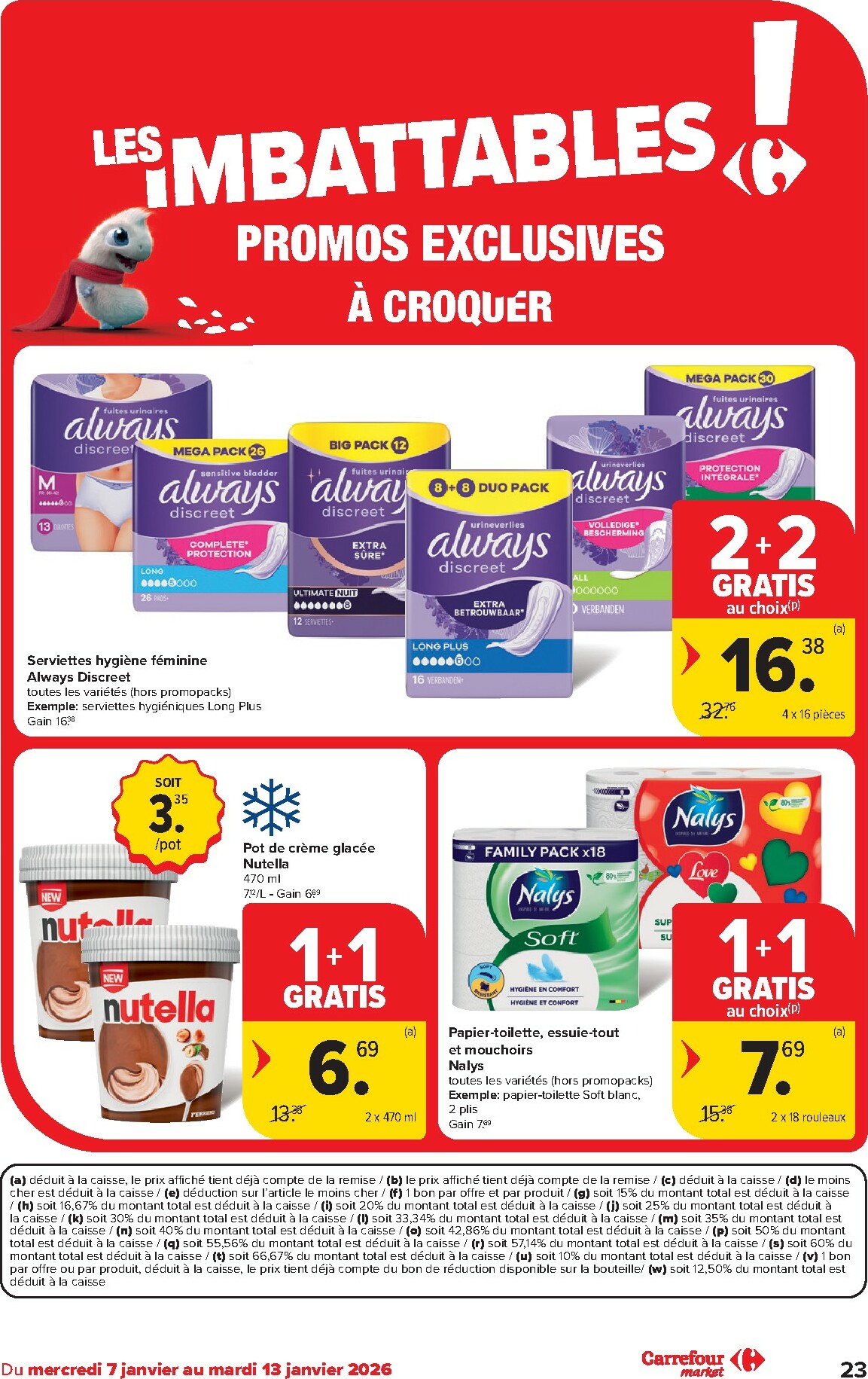 carrefour - De Carrefour folder geldig vanaf 07/01 t/m 13/01 - page: 23