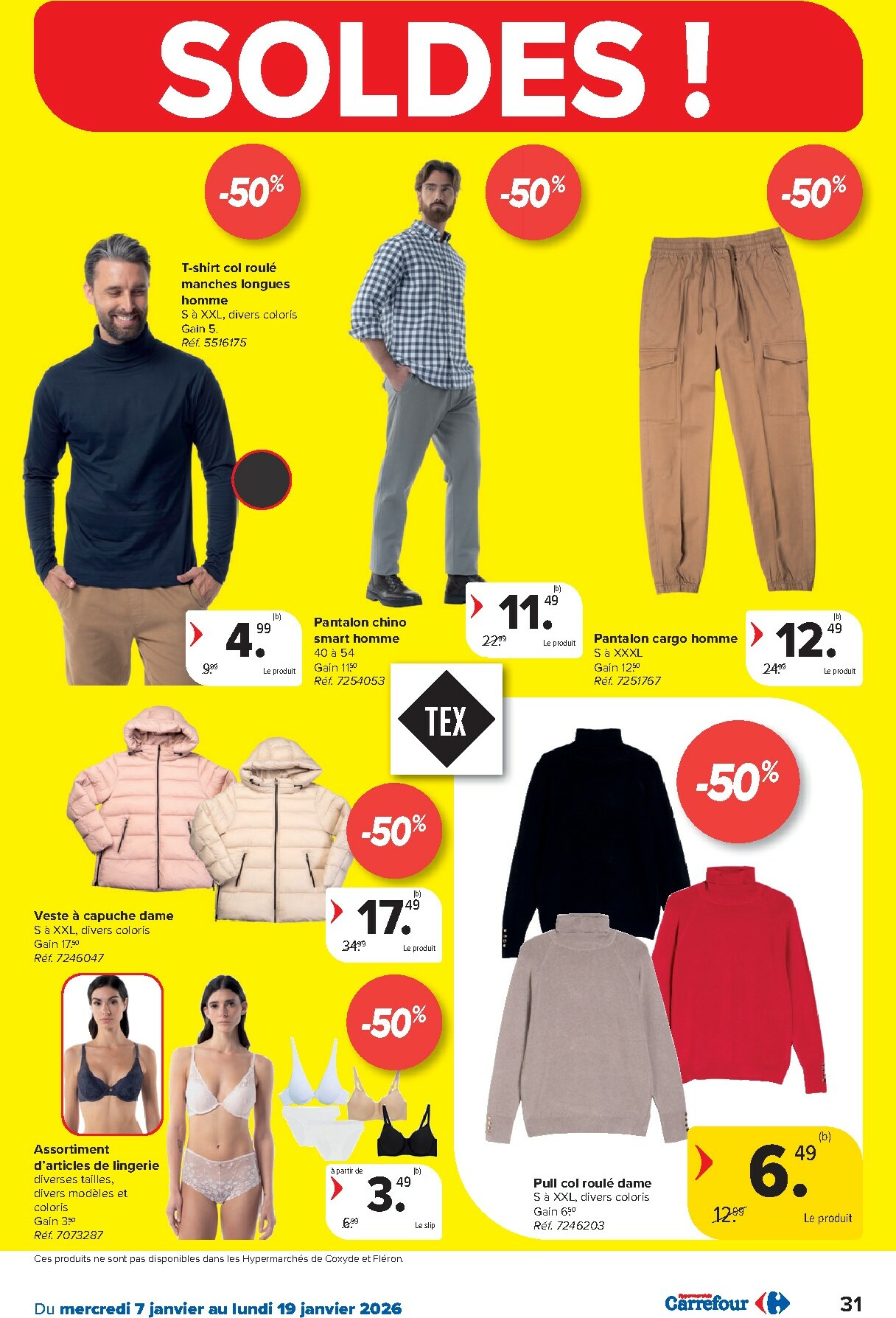 carrefour - De Carrefour Hypermarchés folder geldig vanaf 07/01 t/m 19/01 - page: 31