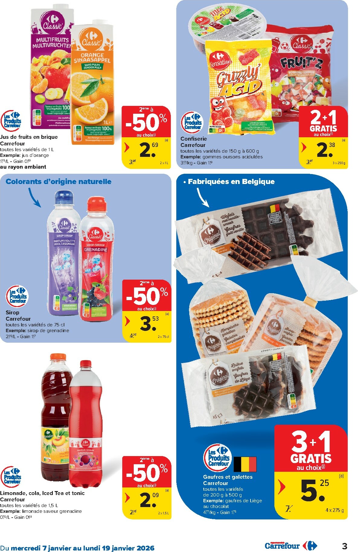 carrefour - De Carrefour Hypermarchés folder geldig vanaf 07/01 t/m 19/01 - page: 3
