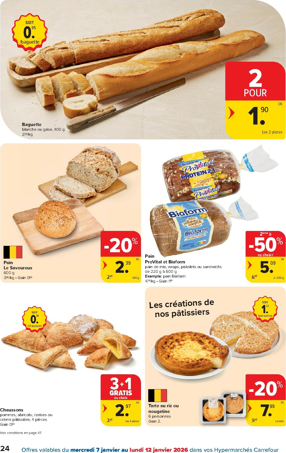 carrefour - De Carrefour Hypermarchés folder geldig vanaf 07/01 t/m 19/01 - page: 24