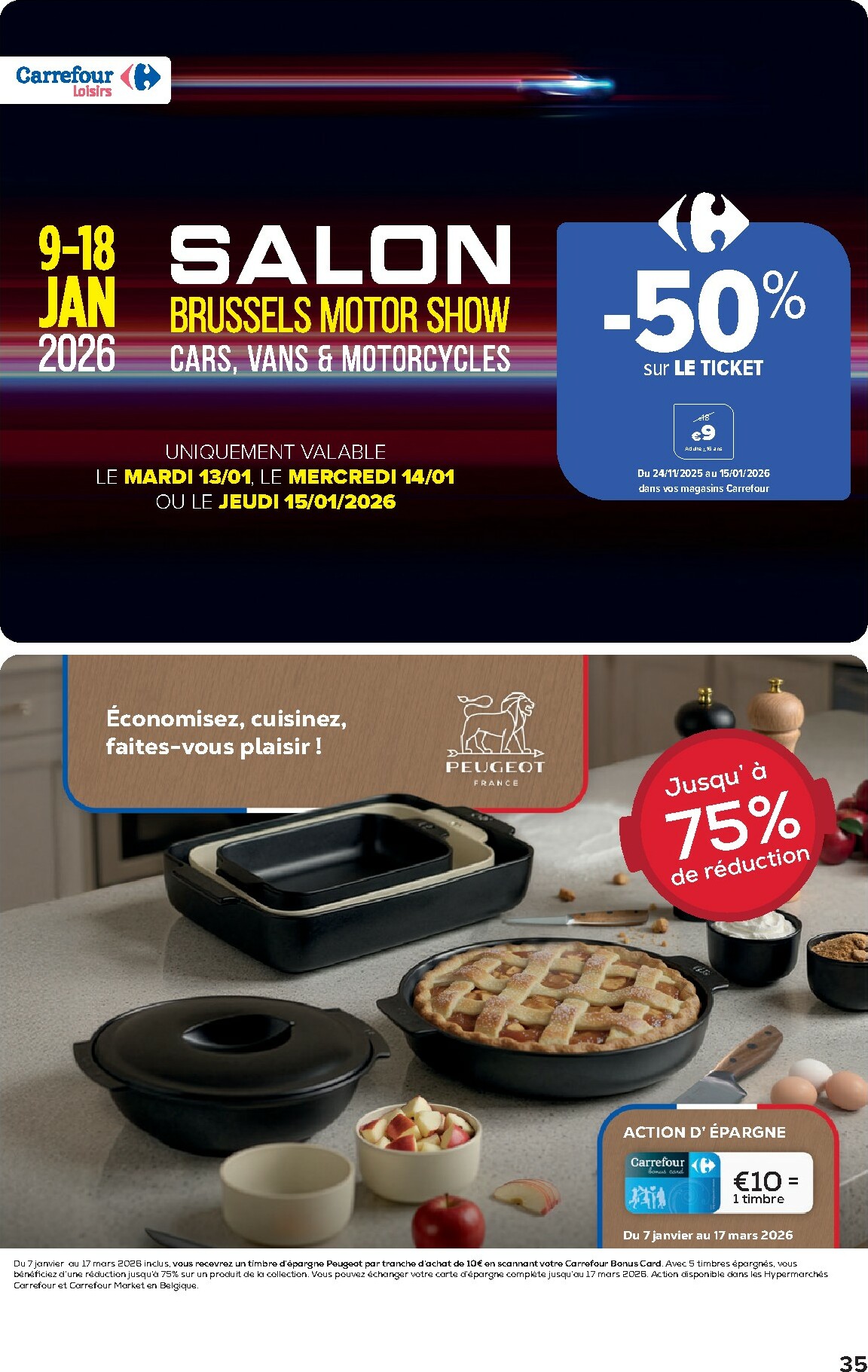 carrefour - De Carrefour Hypermarchés folder geldig vanaf 07/01 t/m 19/01 - page: 35