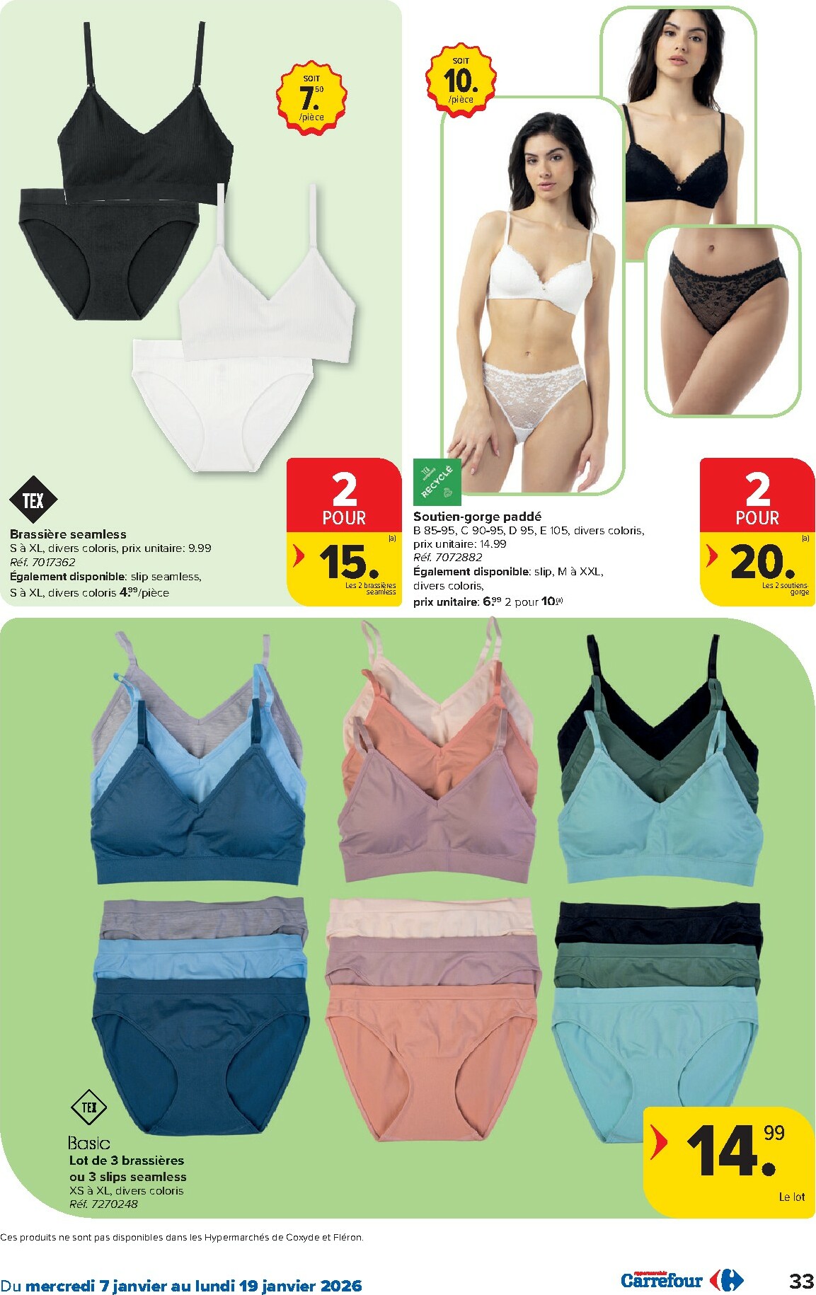 carrefour - De Carrefour Hypermarchés folder geldig vanaf 07/01 t/m 19/01 - page: 33