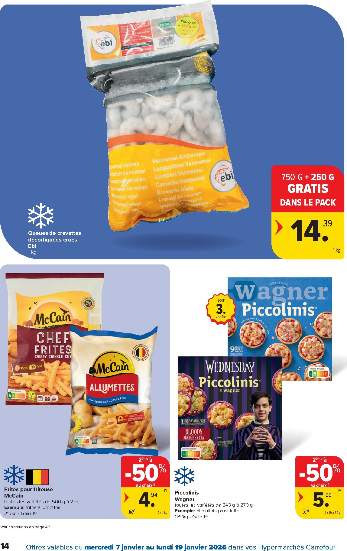 carrefour - De Carrefour Hypermarchés folder geldig vanaf 07/01 t/m 19/01 - page: 14