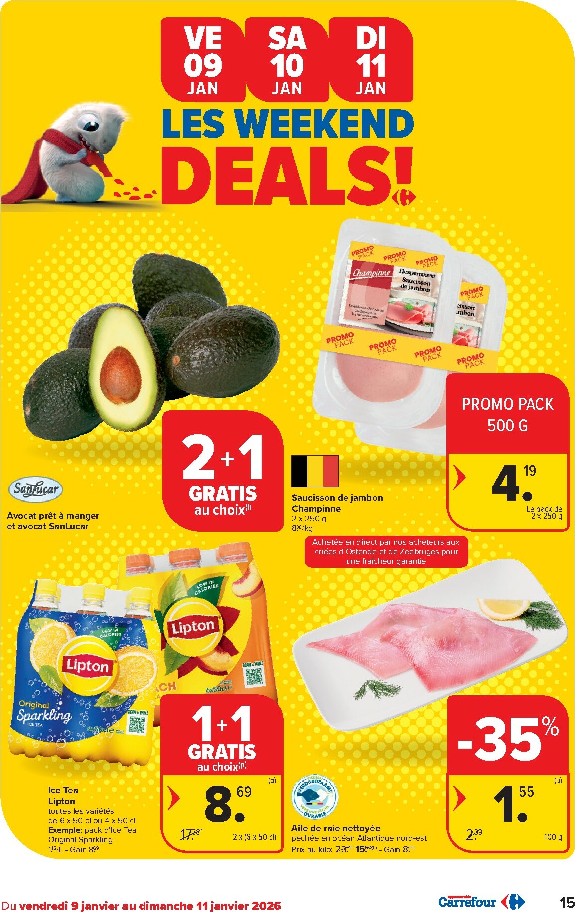 carrefour - De Carrefour Hypermarchés folder geldig vanaf 07/01 t/m 19/01 - page: 15