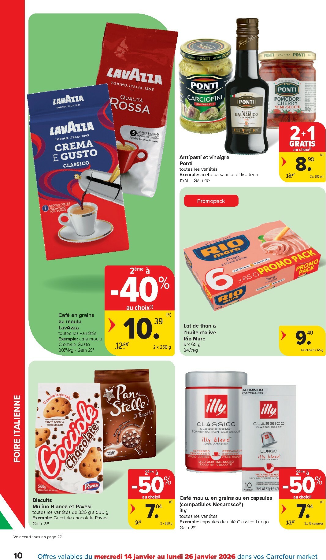 carrefour - De Carrefour Market folder geldig vanaf 14/01 t/m 20/01 - page: 10