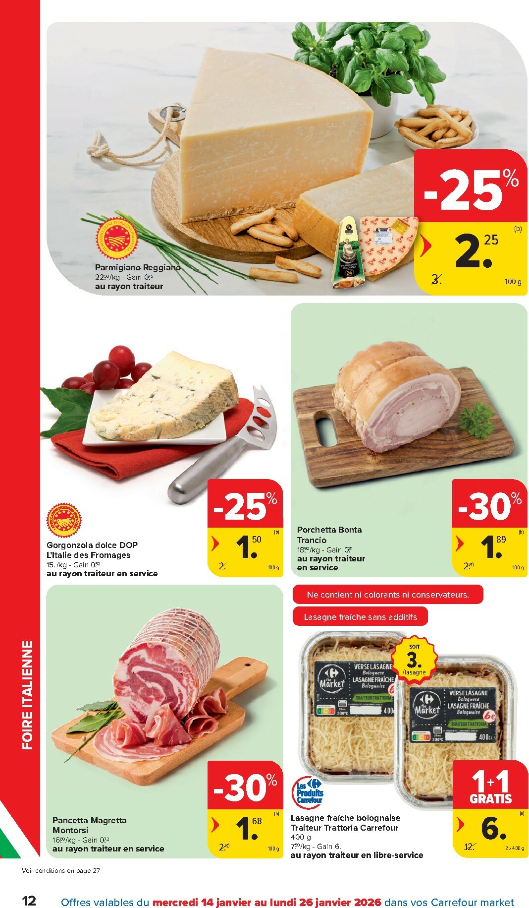 carrefour - De Carrefour Market folder geldig vanaf 14/01 t/m 20/01 - page: 12