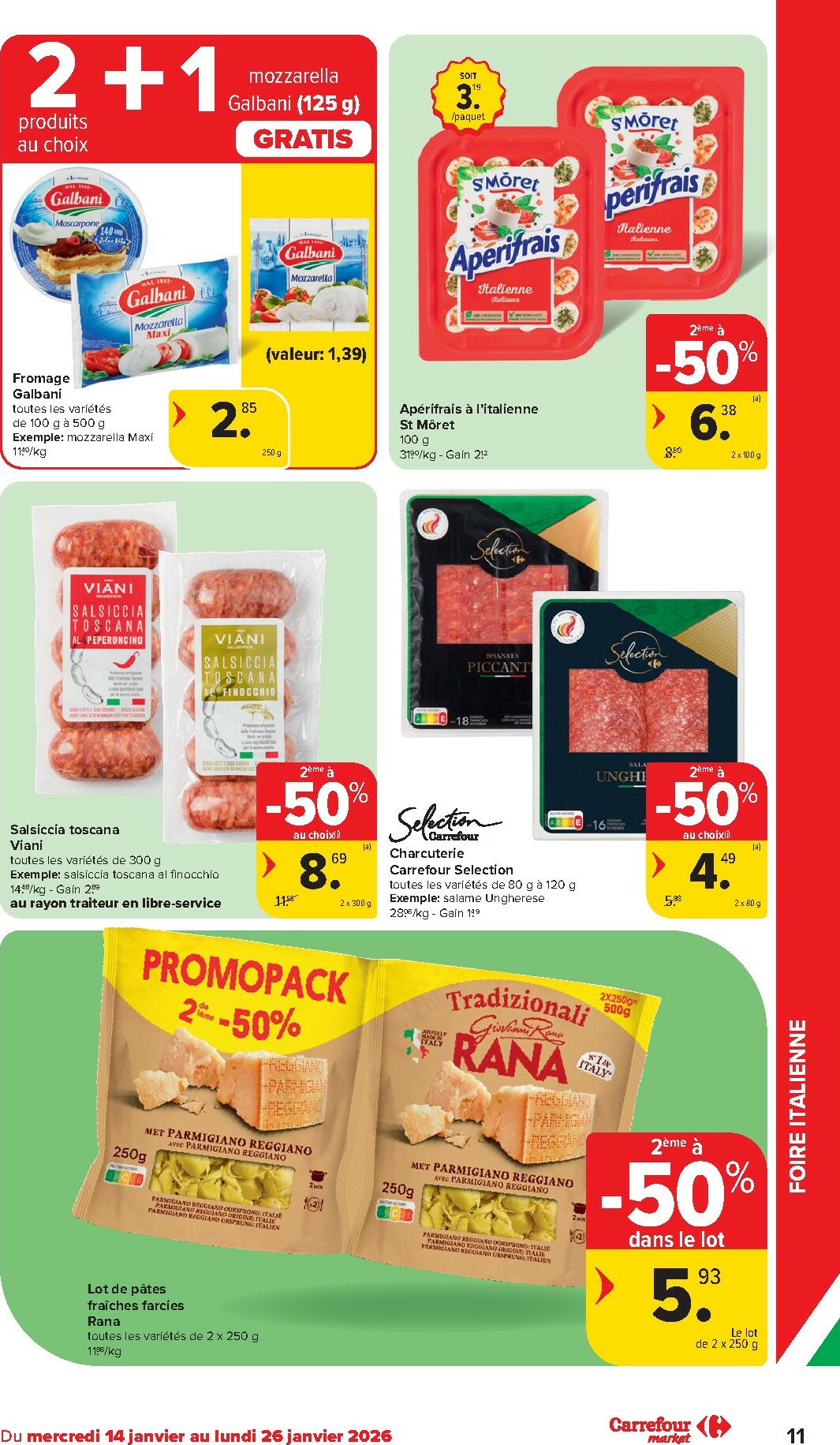 carrefour - De Carrefour Market folder geldig vanaf 14/01 t/m 20/01 - page: 11
