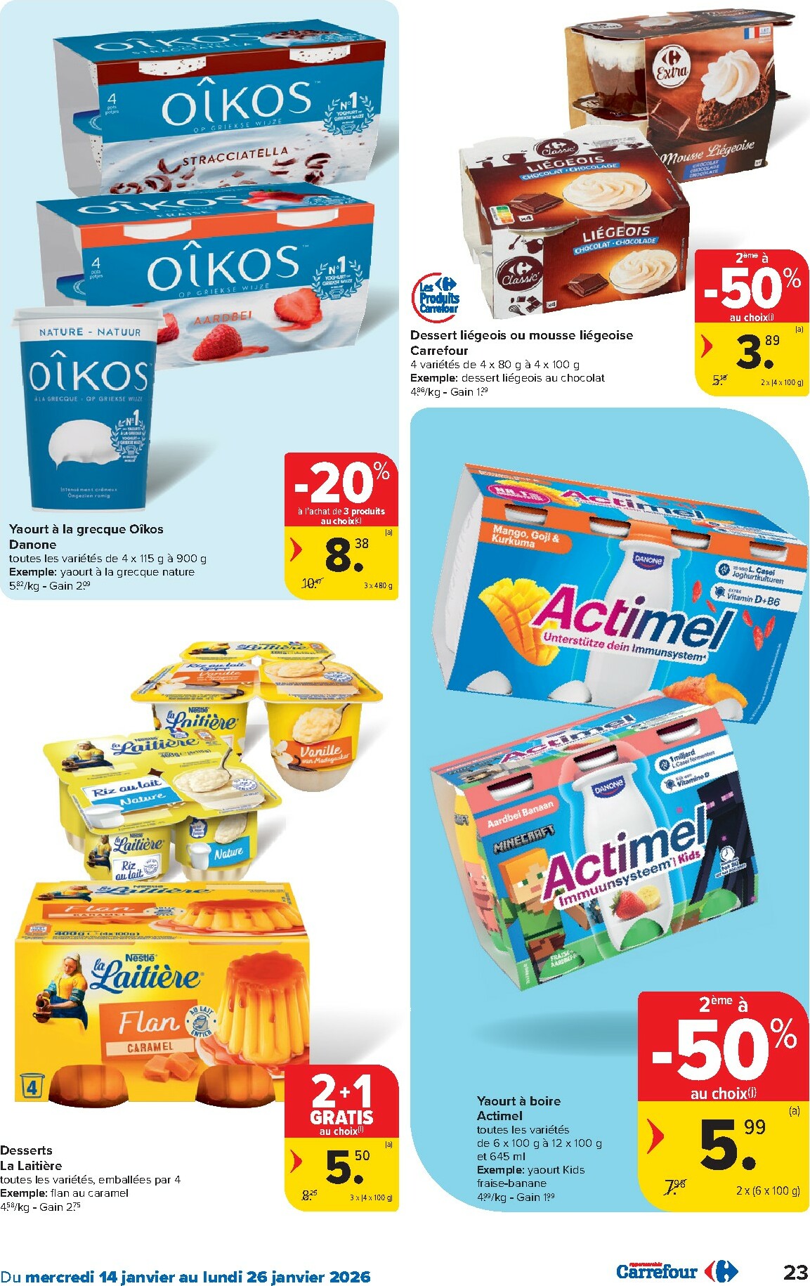 carrefour - De Carrefour Hypermarchés folder geldig vanaf 14/01 t/m 26/01 - page: 23