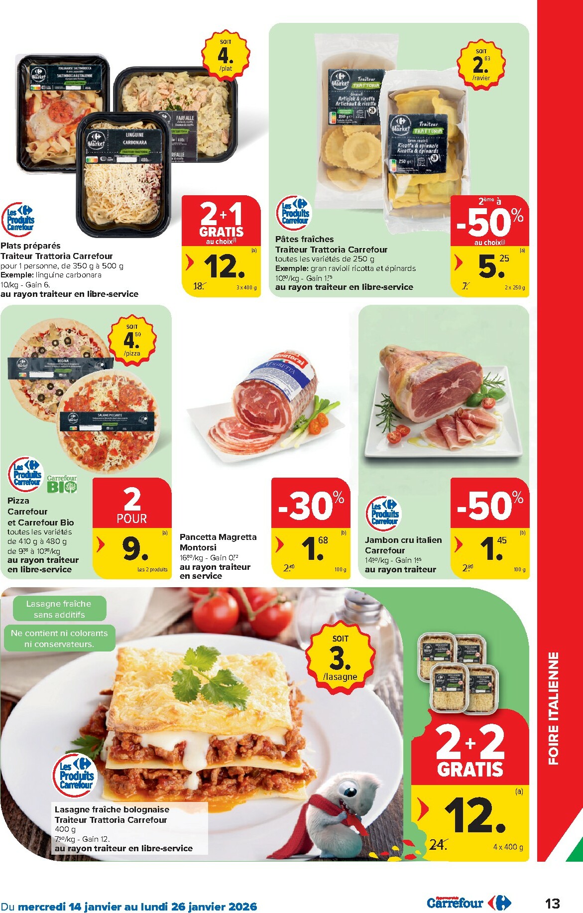 carrefour - De Carrefour Hypermarchés folder geldig vanaf 14/01 t/m 26/01 - page: 13