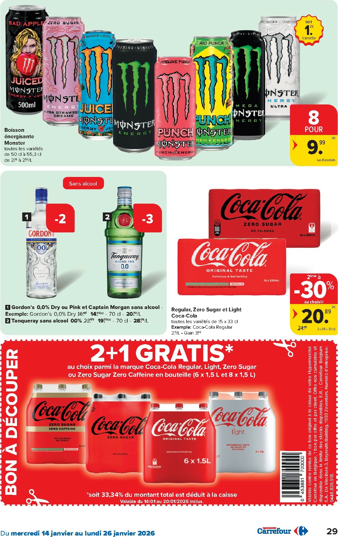 carrefour - De Carrefour Hypermarchés folder geldig vanaf 14/01 t/m 26/01 - page: 29