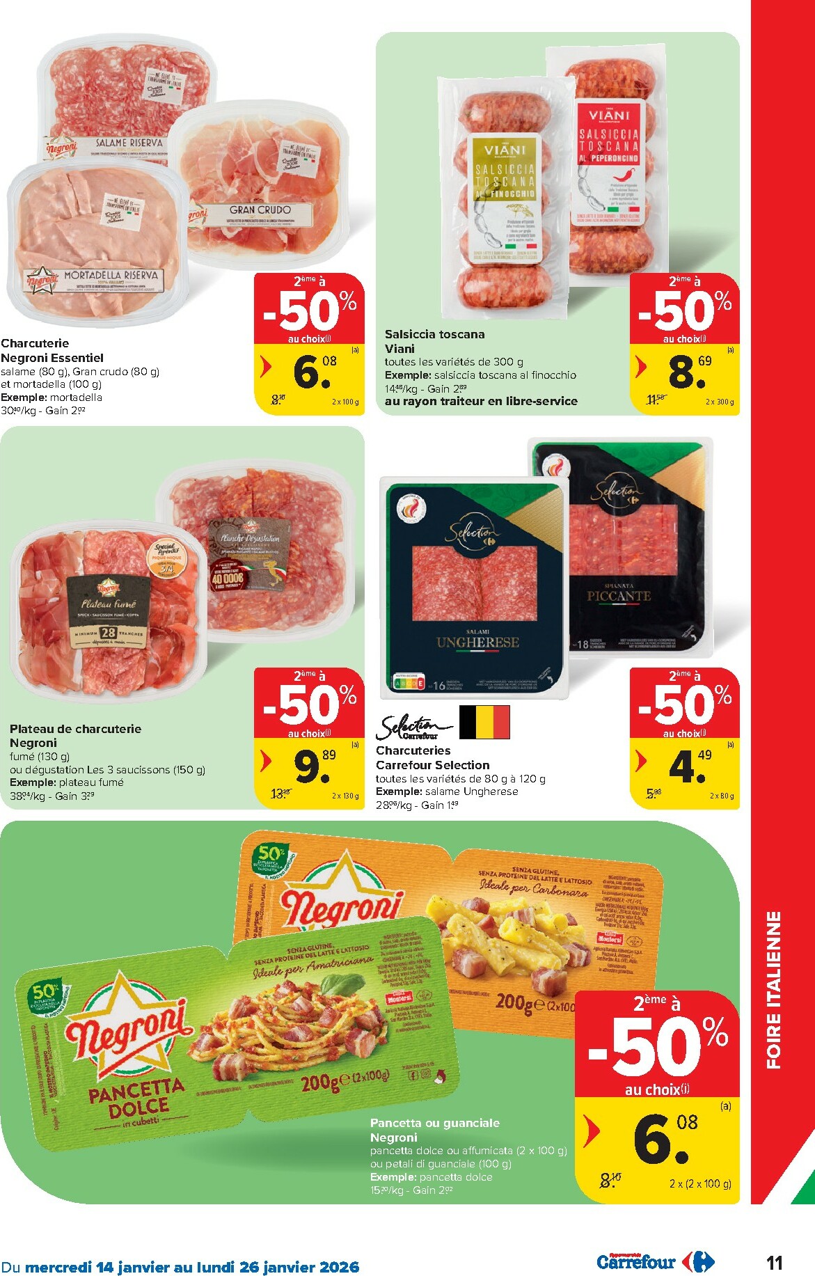 carrefour - De Carrefour Hypermarchés folder geldig vanaf 14/01 t/m 26/01 - page: 11