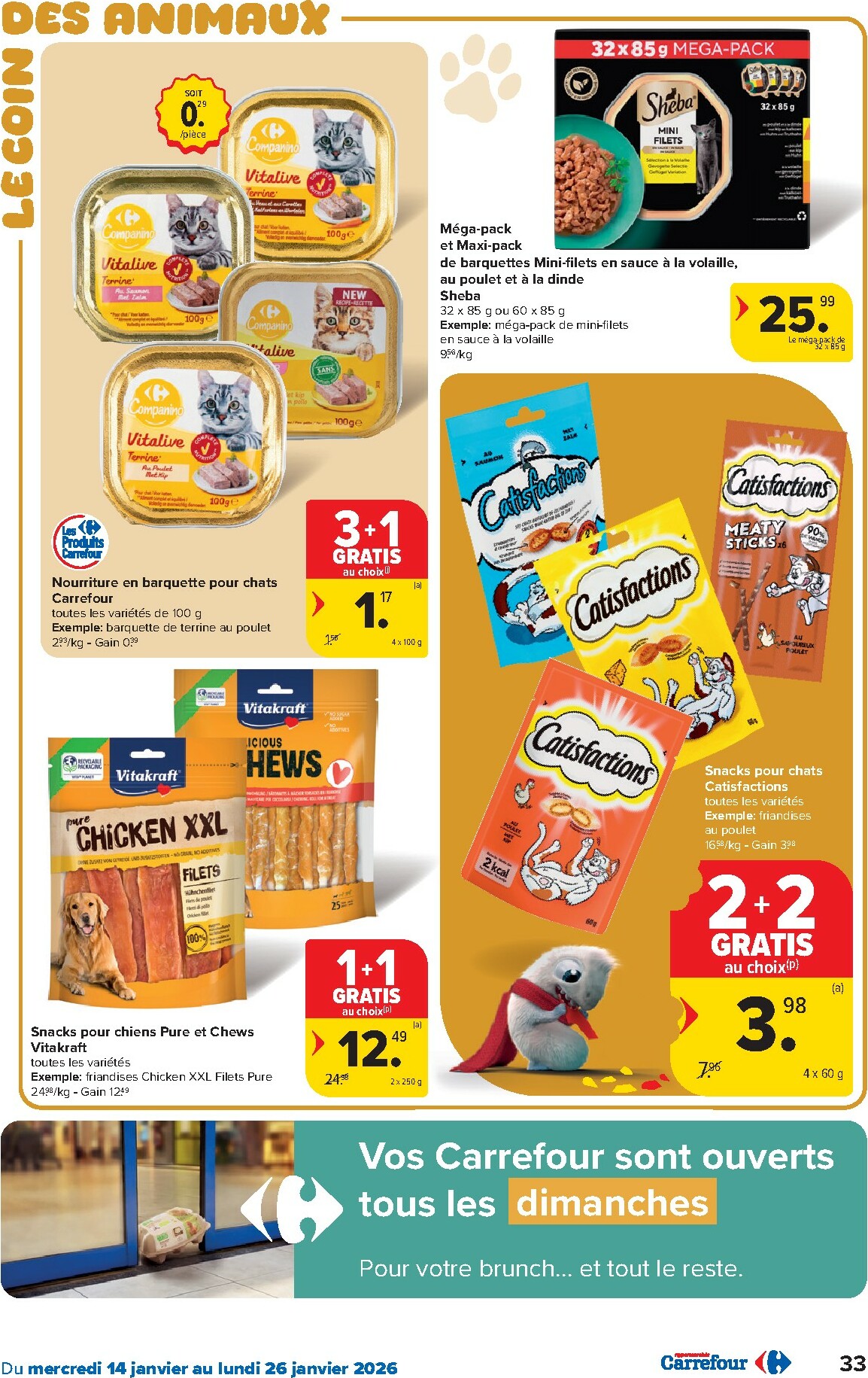carrefour - De Carrefour Hypermarchés folder geldig vanaf 14/01 t/m 26/01 - page: 33