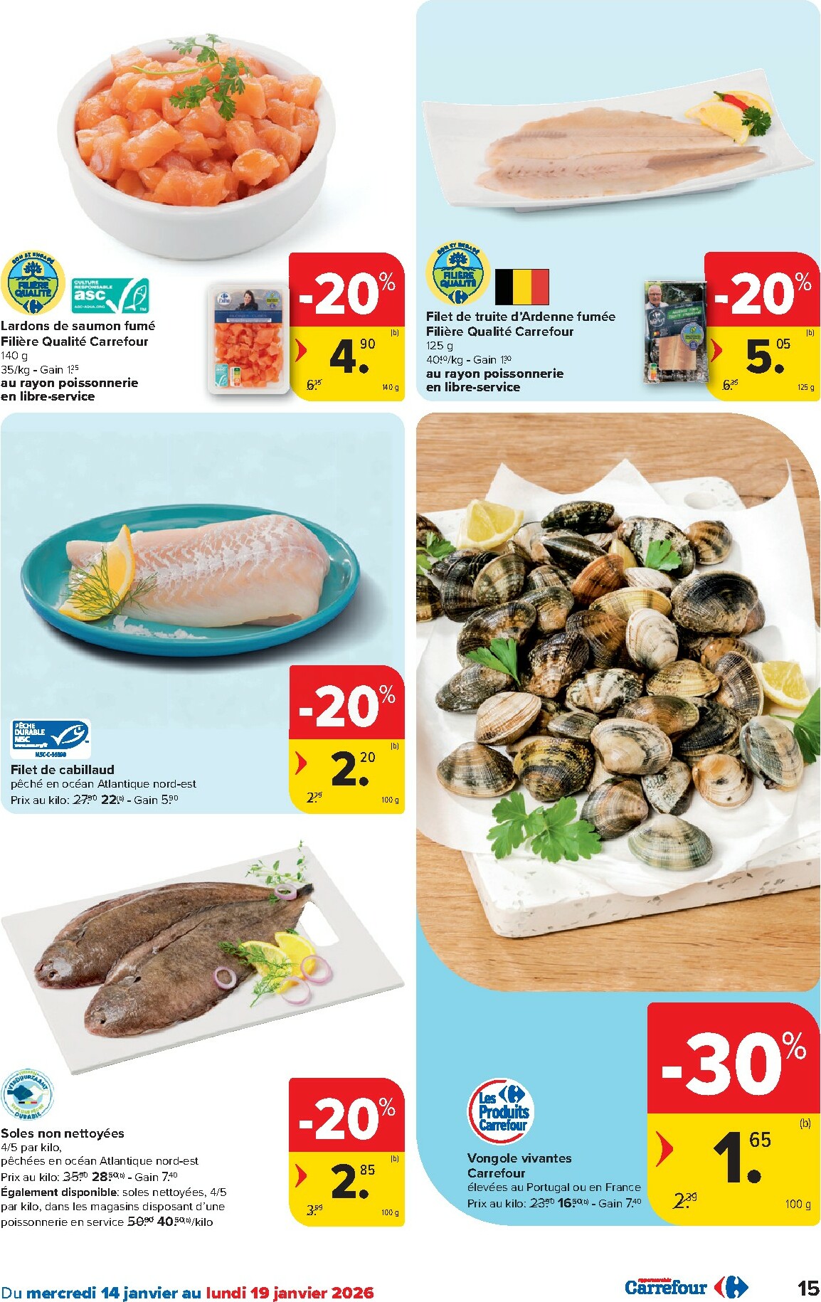 carrefour - De Carrefour Hypermarchés folder geldig vanaf 14/01 t/m 26/01 - page: 15