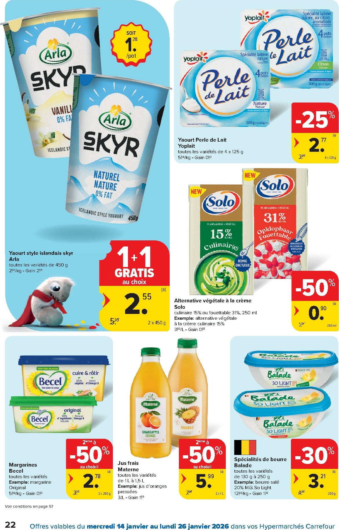 carrefour - De Carrefour Hypermarchés folder geldig vanaf 14/01 t/m 26/01 - page: 22