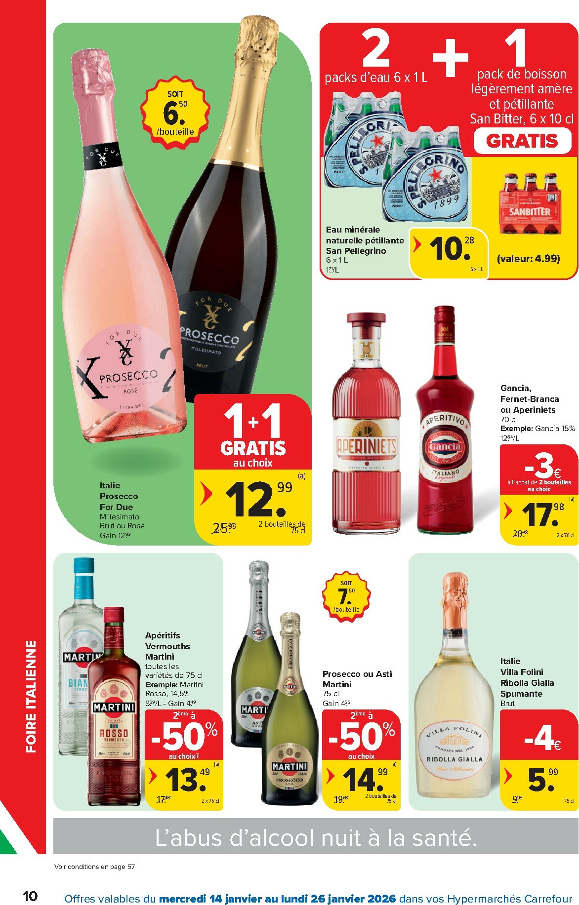 carrefour - De Carrefour Hypermarchés folder geldig vanaf 14/01 t/m 26/01 - page: 10