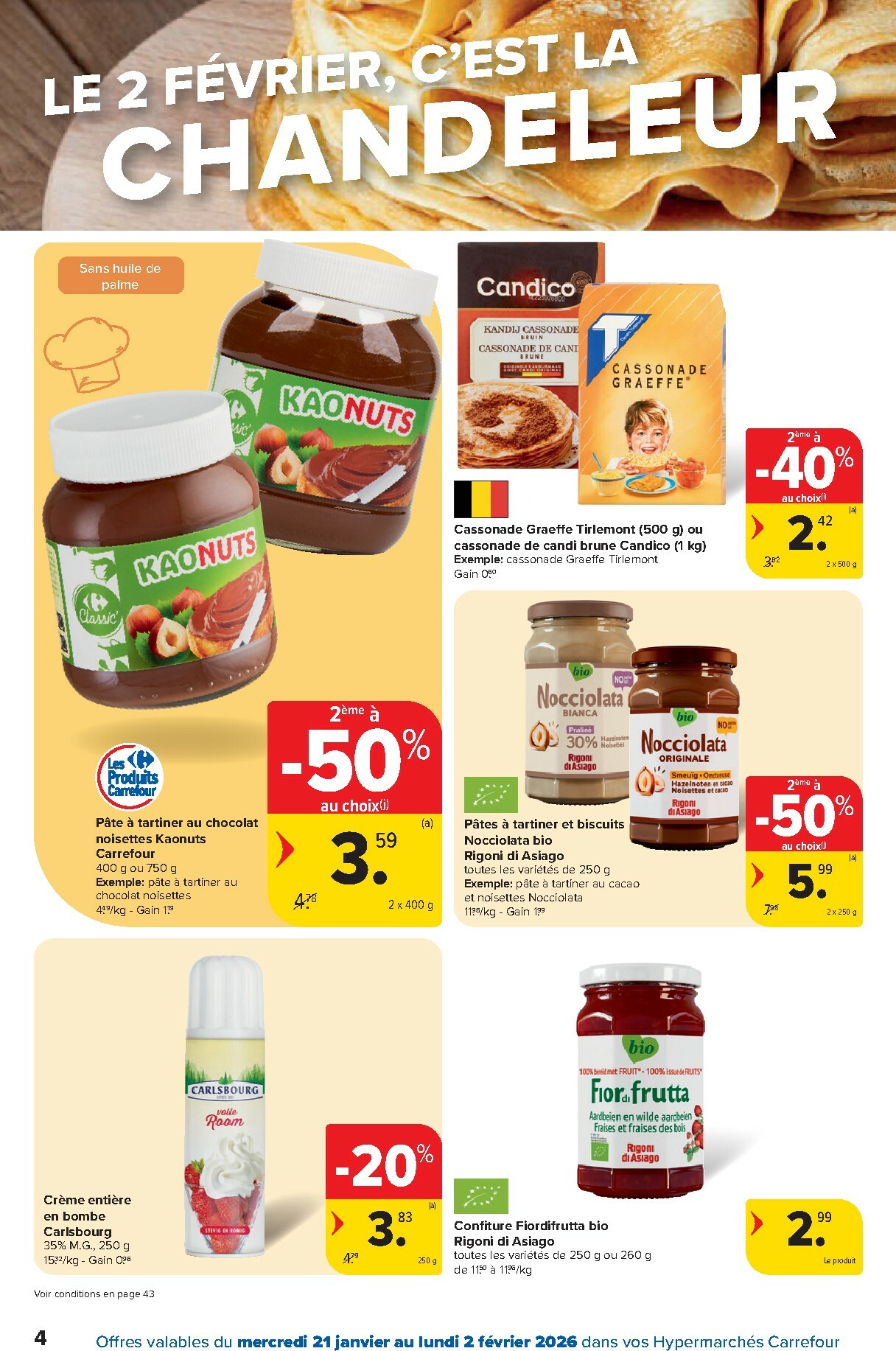 carrefour - De Carrefour Hypermarchés folder geldig vanaf 21/01 t/m 02/02 - page: 4