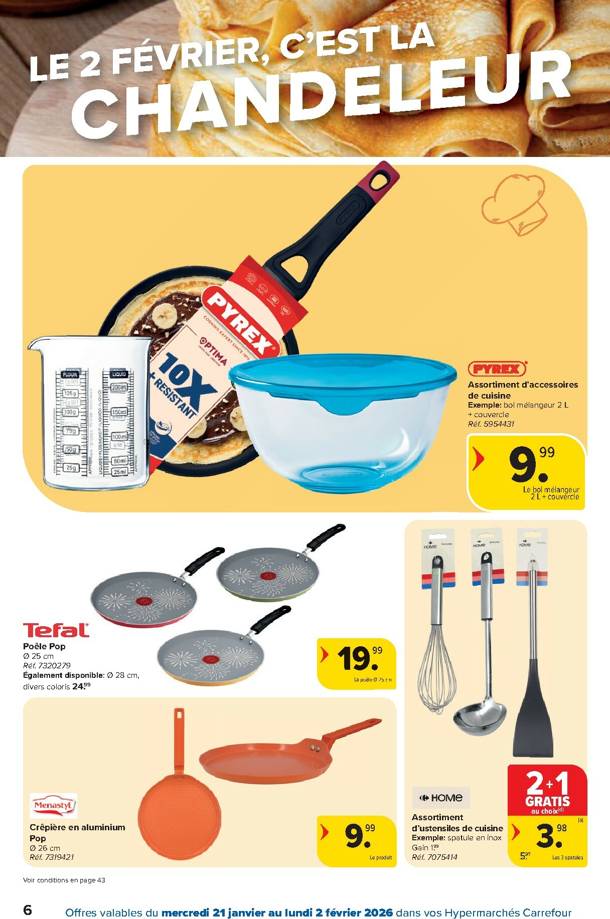 carrefour - De Carrefour Hypermarchés folder geldig vanaf 21/01 t/m 02/02 - page: 6