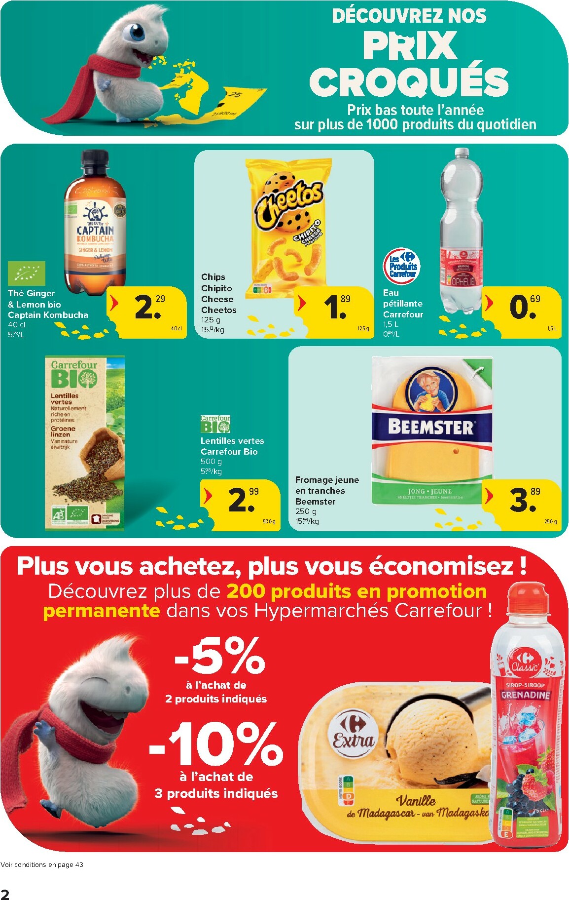 carrefour - De Carrefour Hypermarchés folder geldig vanaf 21/01 t/m 02/02 - page: 2