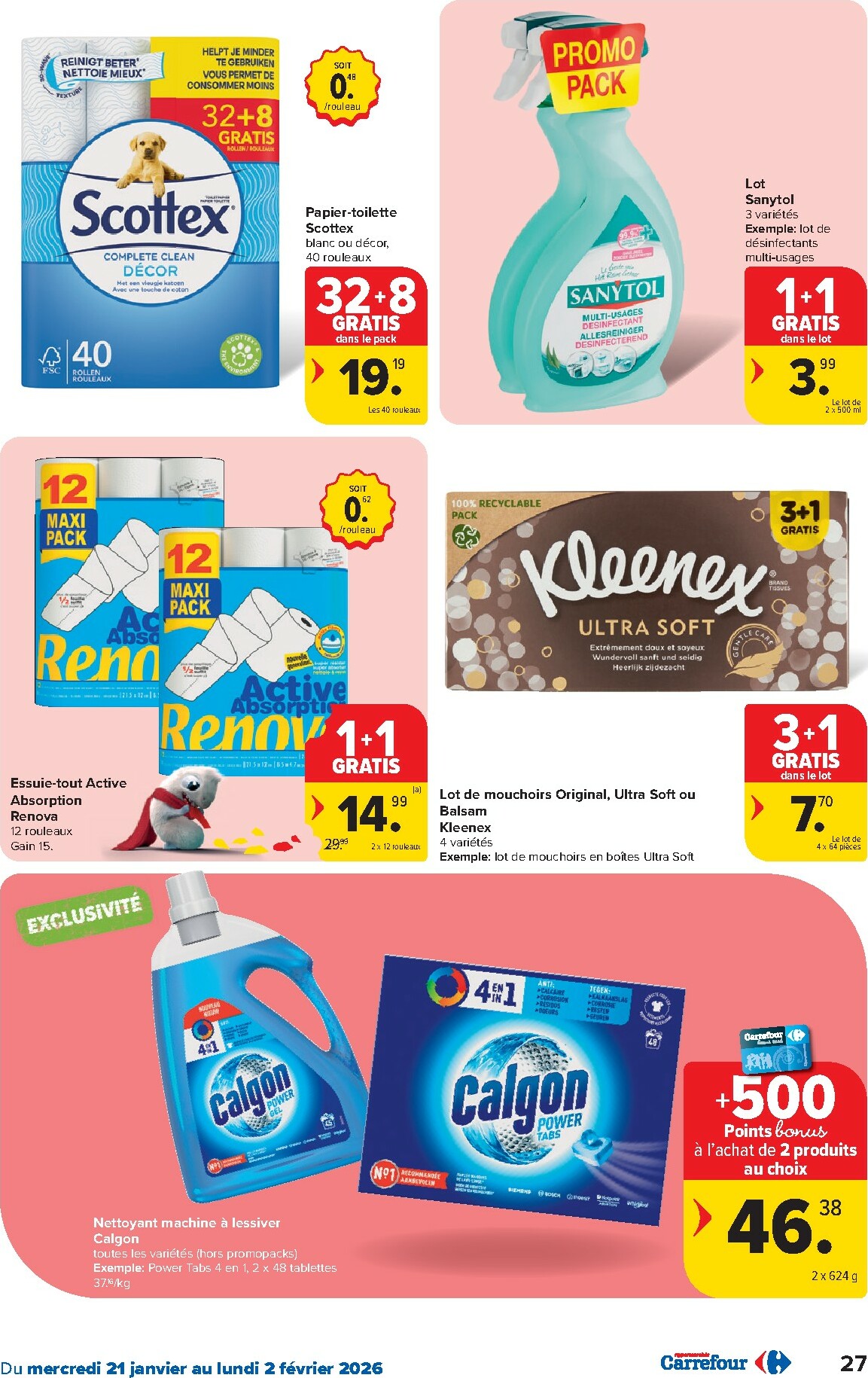 carrefour - De Carrefour Hypermarchés folder geldig vanaf 21/01 t/m 02/02 - page: 27