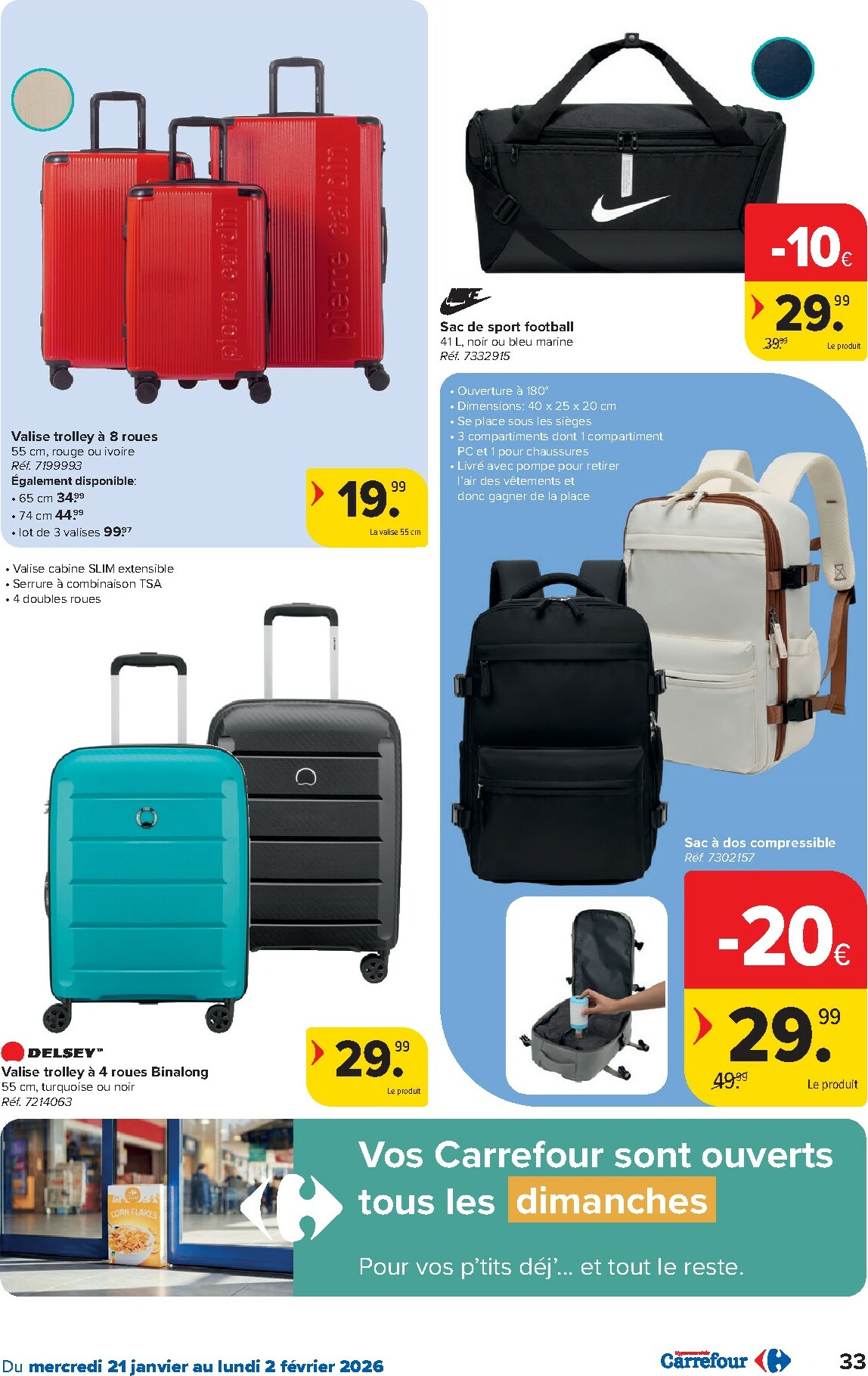 carrefour - De Carrefour Hypermarchés folder geldig vanaf 21/01 t/m 02/02 - page: 33