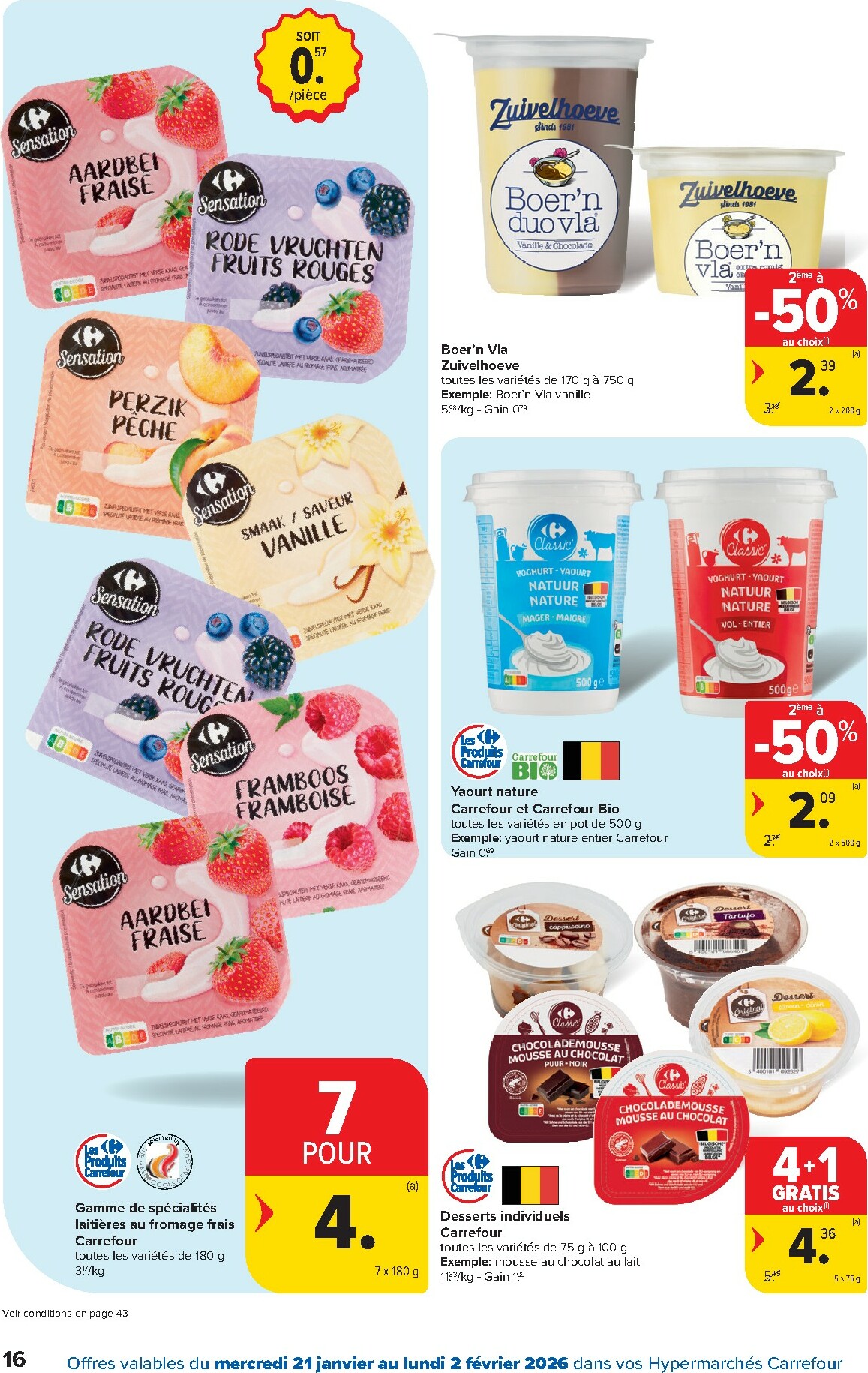 carrefour - De Carrefour Hypermarchés folder geldig vanaf 21/01 t/m 02/02 - page: 16