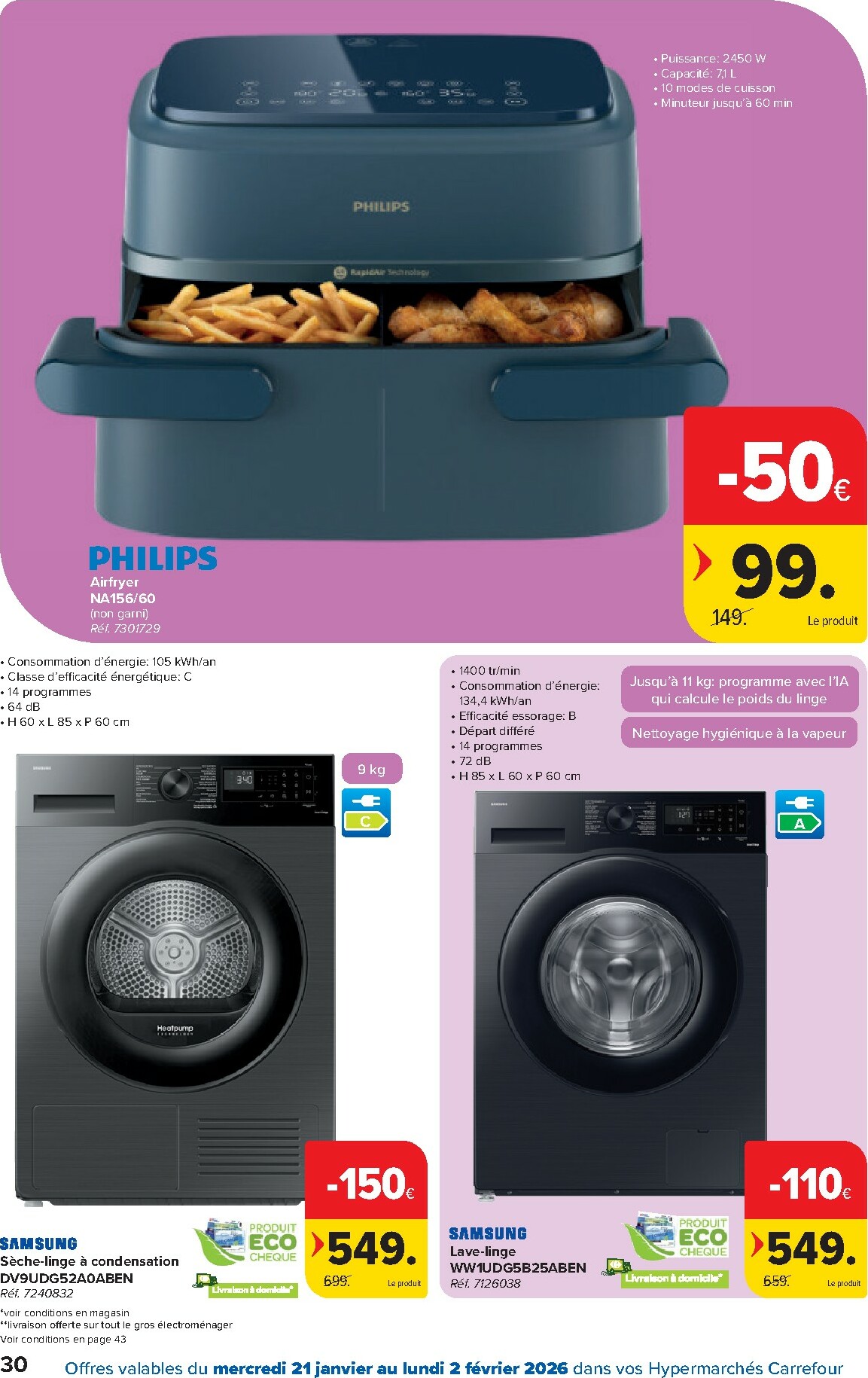 carrefour - De Carrefour Hypermarchés folder geldig vanaf 21/01 t/m 02/02 - page: 30