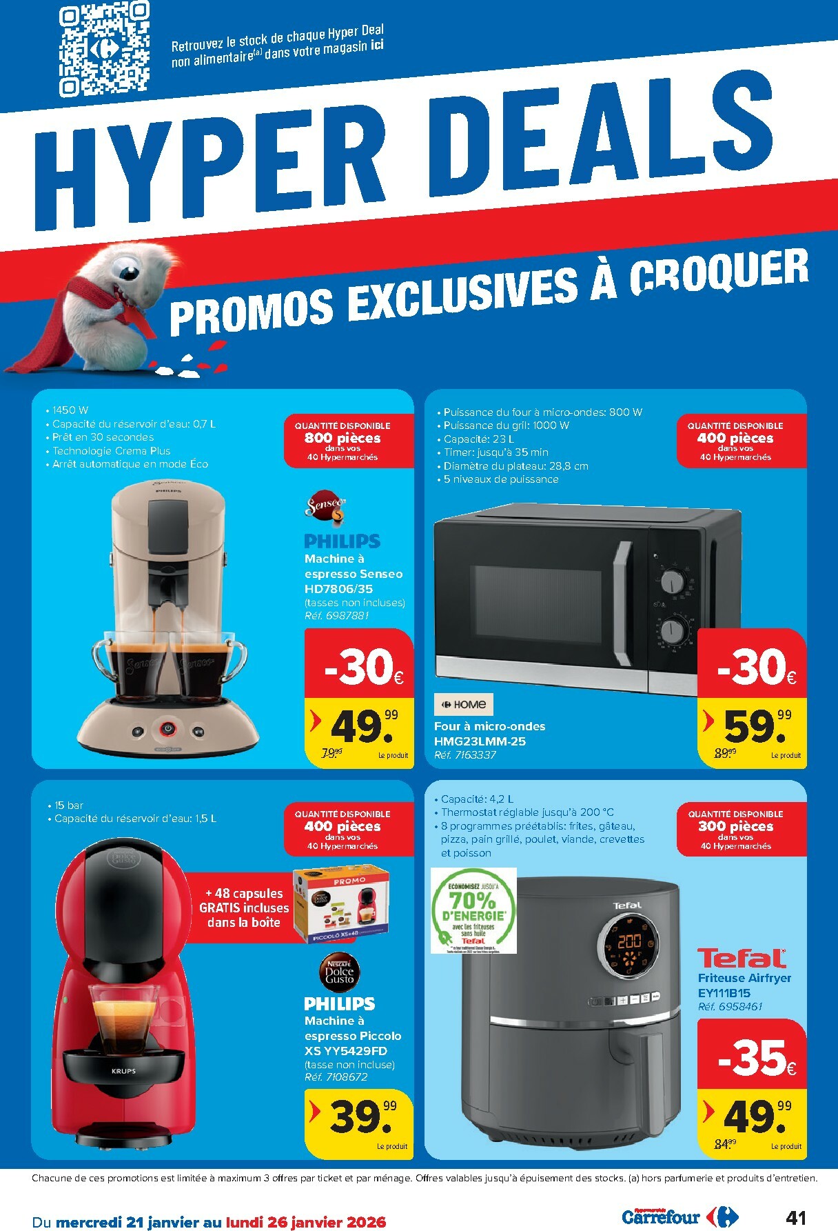 carrefour - De Carrefour Hypermarchés folder geldig vanaf 21/01 t/m 02/02 - page: 41