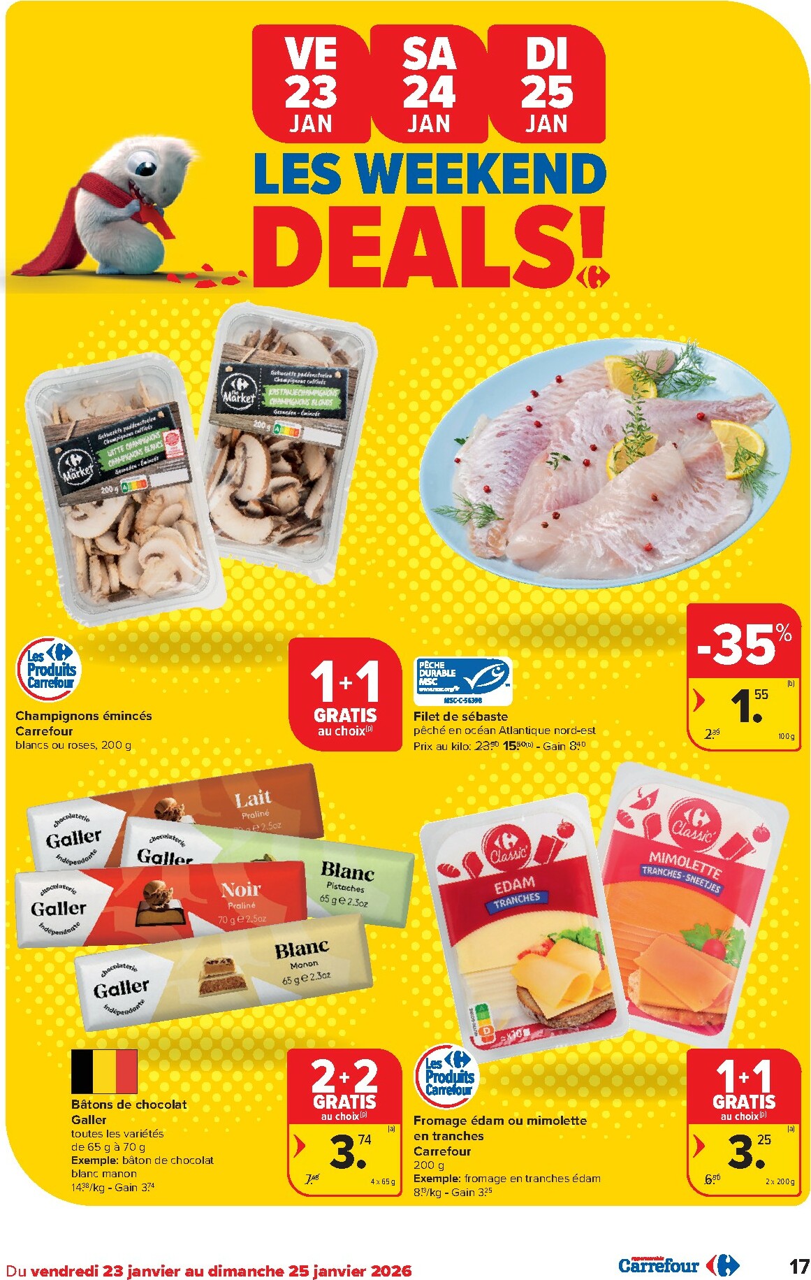 carrefour - De Carrefour Hypermarchés folder geldig vanaf 21/01 t/m 02/02 - page: 17