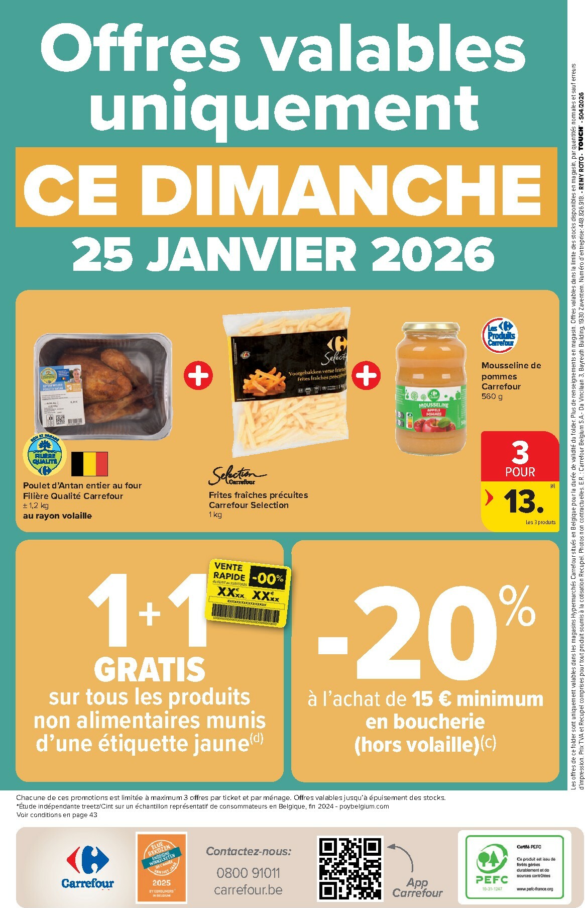 carrefour - De Carrefour Hypermarchés folder geldig vanaf 21/01 t/m 02/02 - page: 44