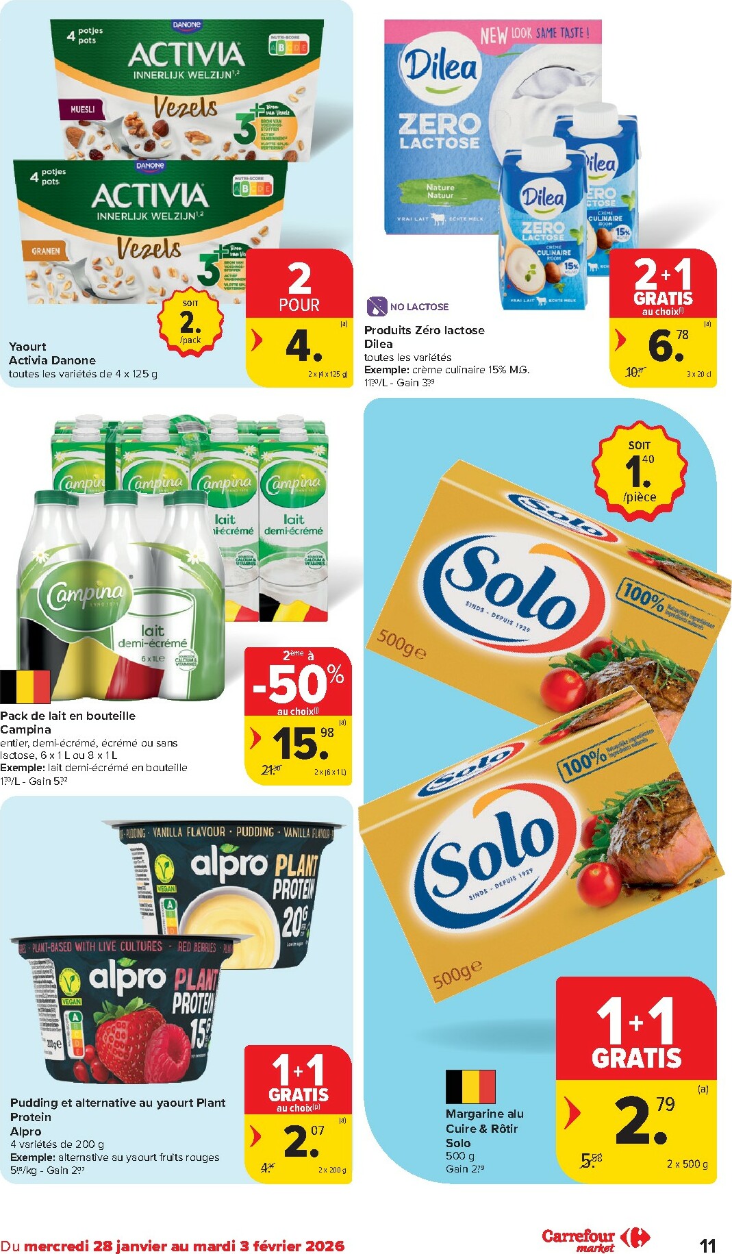 carrefour - De Carrefour Market folder geldig vanaf 28/01 t/m 03/02 - page: 11