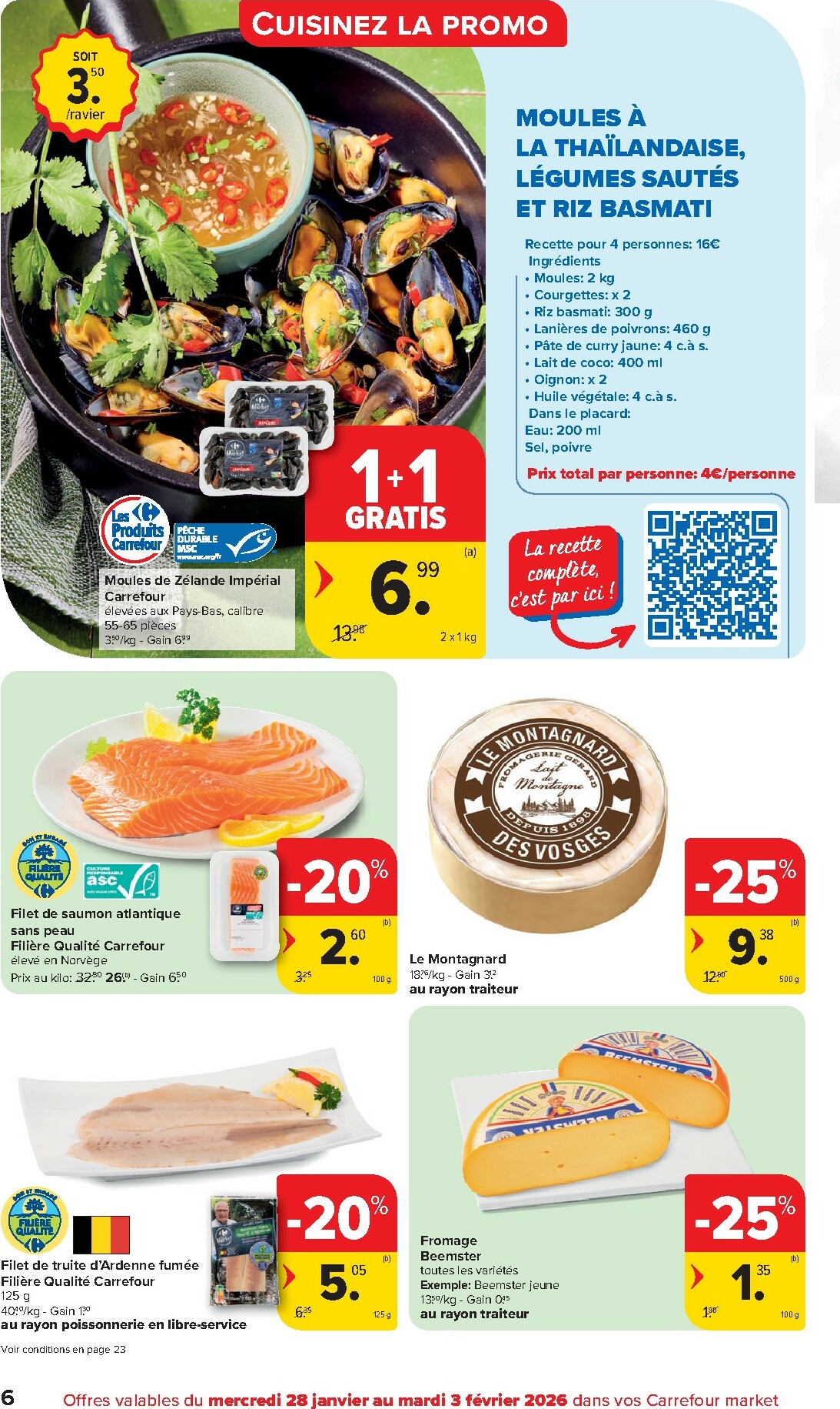 carrefour - De Carrefour Market folder geldig vanaf 28/01 t/m 03/02 - page: 6