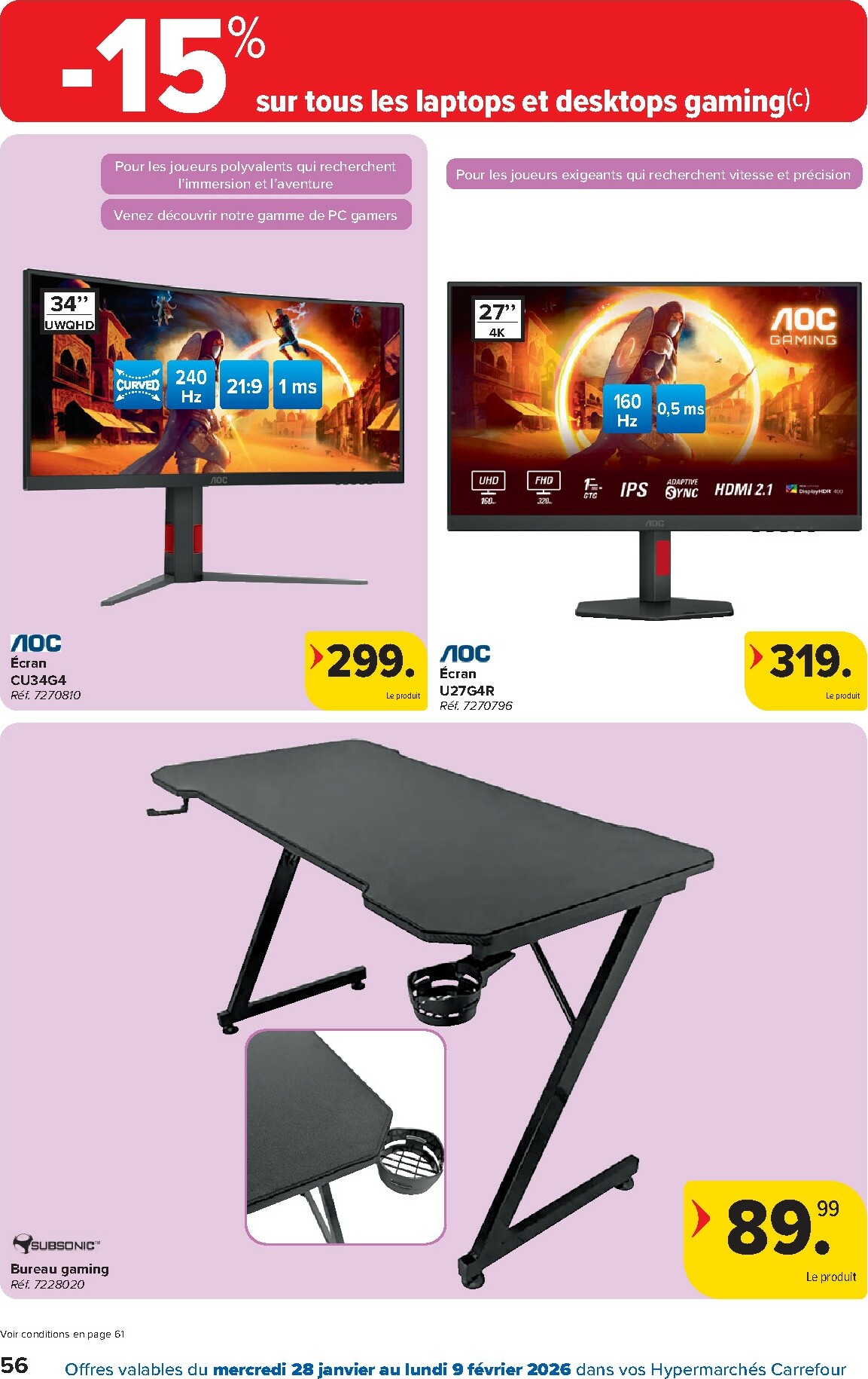 carrefour - De Carrefour Hypermarchés folder geldig vanaf 28/01 t/m 09/02 - page: 56