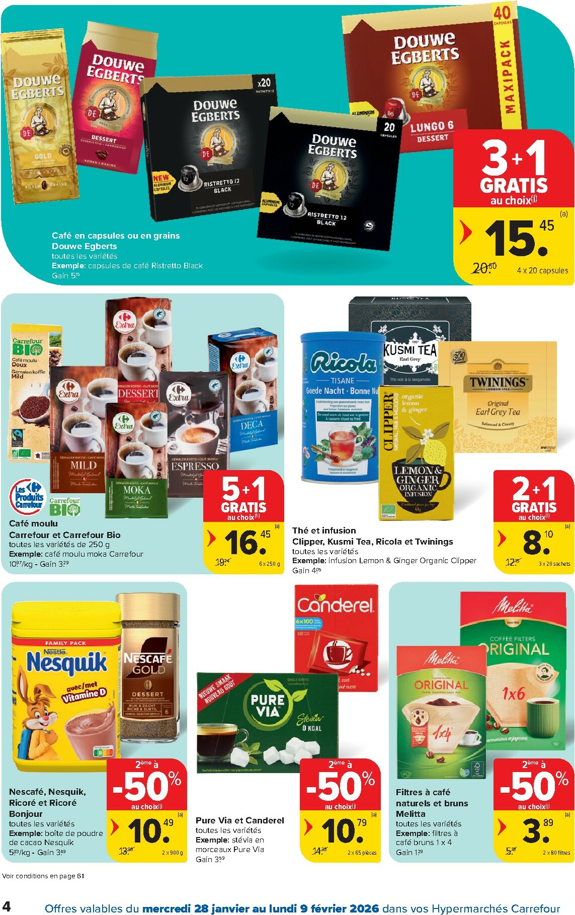 carrefour - De Carrefour Hypermarchés folder geldig vanaf 28/01 t/m 09/02 - page: 4