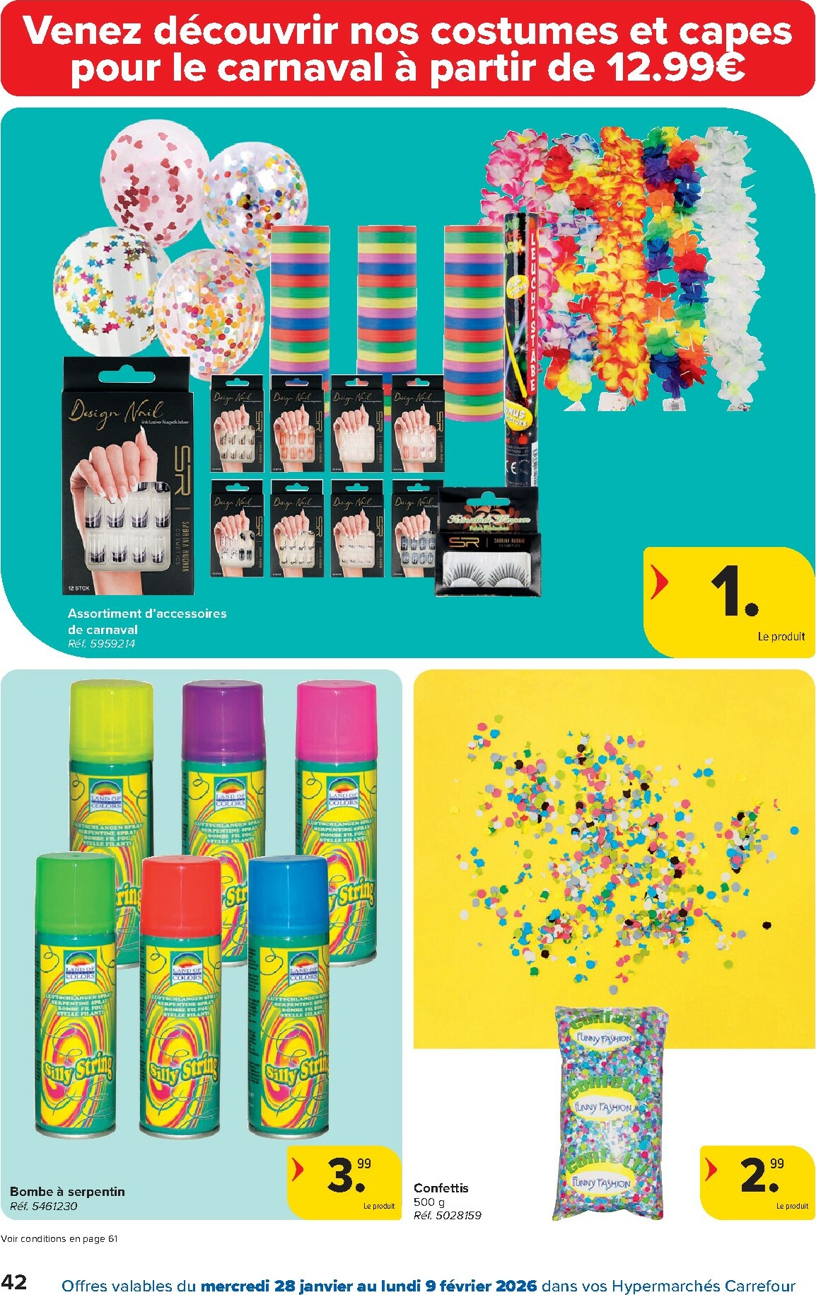 carrefour - De Carrefour Hypermarchés folder geldig vanaf 28/01 t/m 09/02 - page: 42