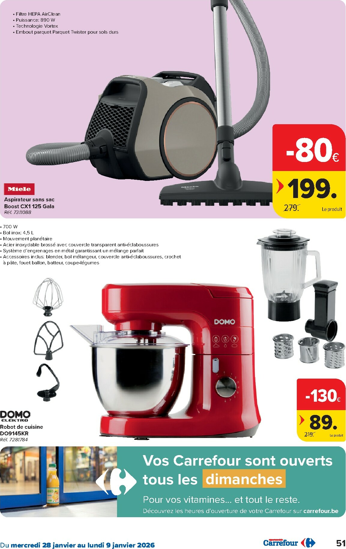 carrefour - De Carrefour Hypermarchés folder geldig vanaf 28/01 t/m 09/02 - page: 51