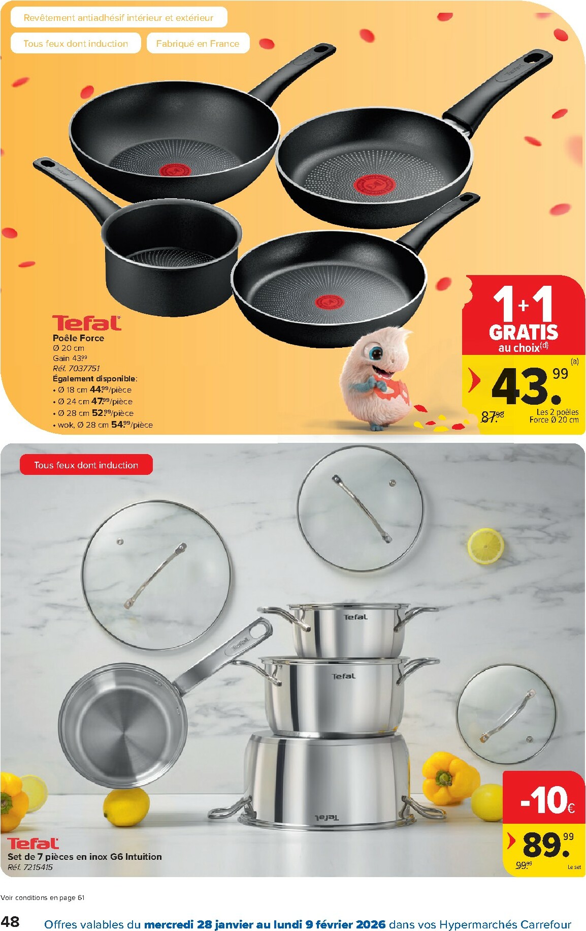 carrefour - De Carrefour Hypermarchés folder geldig vanaf 28/01 t/m 09/02 - page: 48