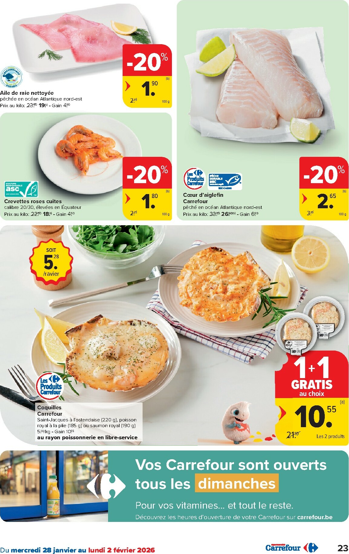 carrefour - De Carrefour Hypermarchés folder geldig vanaf 28/01 t/m 09/02 - page: 23