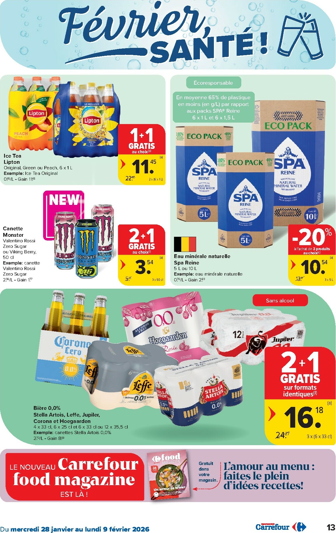 carrefour - De Carrefour Hypermarchés folder geldig vanaf 28/01 t/m 09/02 - page: 13