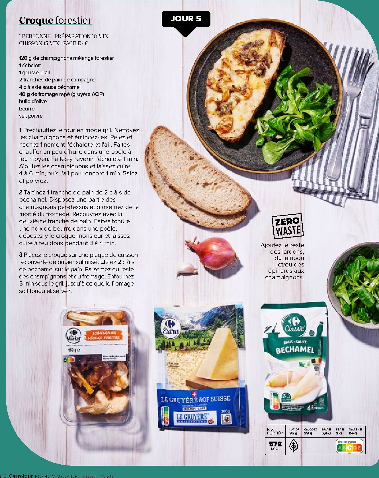 carrefour - De Carrefour - Food Magazine folder geldig vanaf 22/01 t/m 19/03 - page: 60