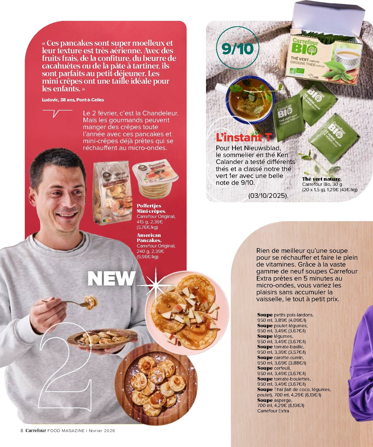 carrefour - De Carrefour - Food Magazine folder geldig vanaf 22/01 t/m 19/03 - page: 8