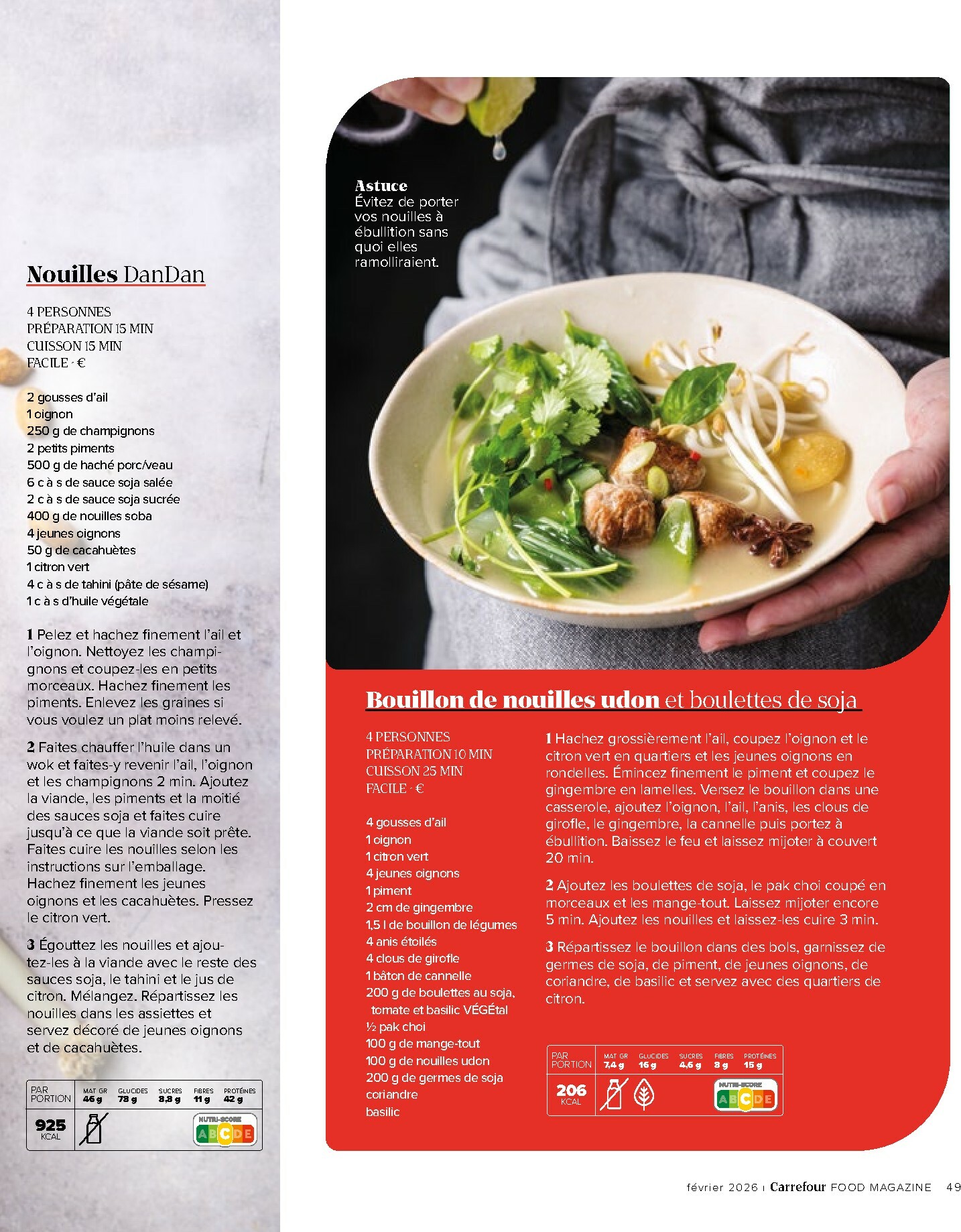 carrefour - De Carrefour - Food Magazine folder geldig vanaf 22/01 t/m 19/03 - page: 49
