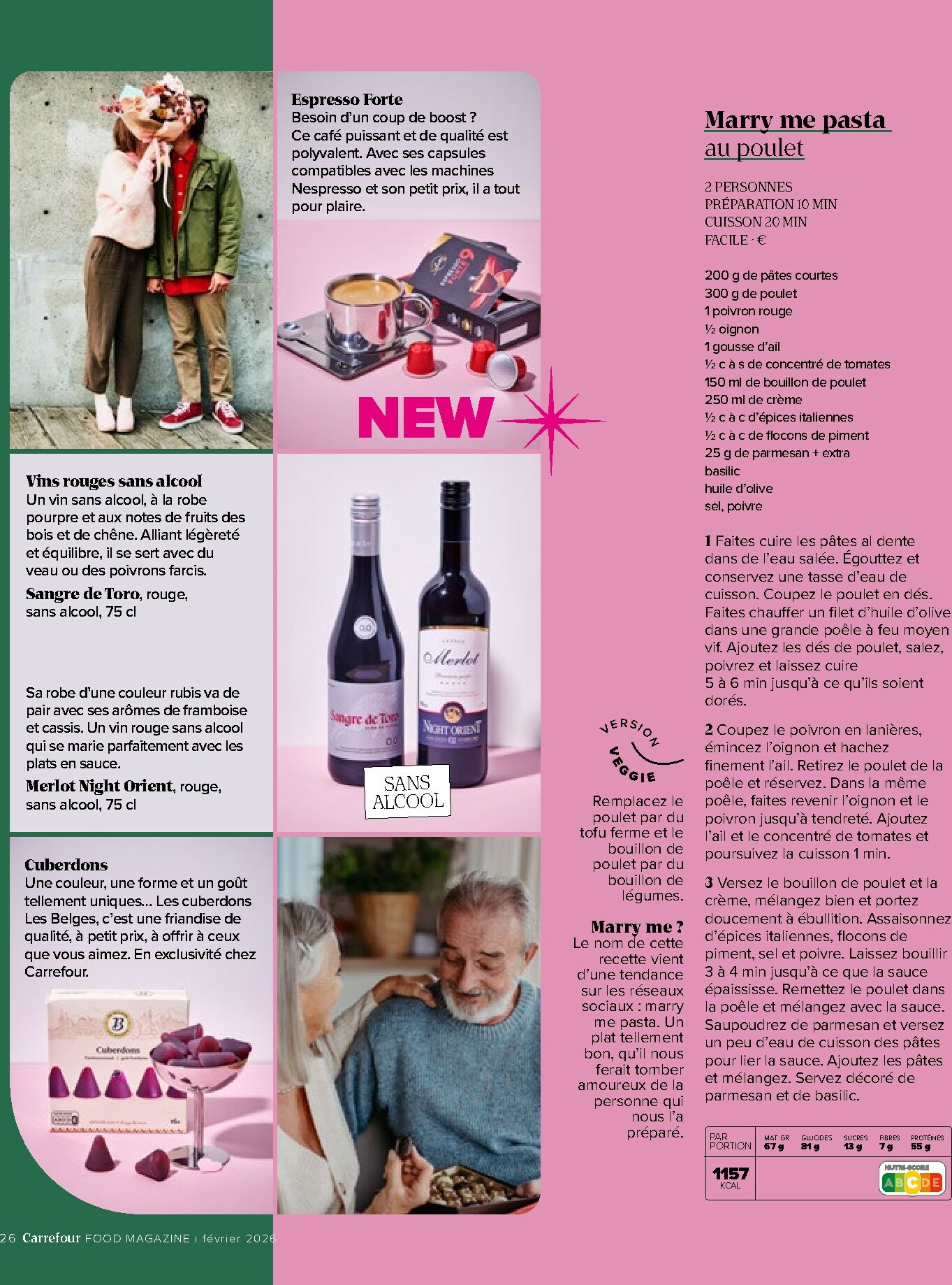 carrefour - De Carrefour - Food Magazine folder geldig vanaf 22/01 t/m 19/03 - page: 26