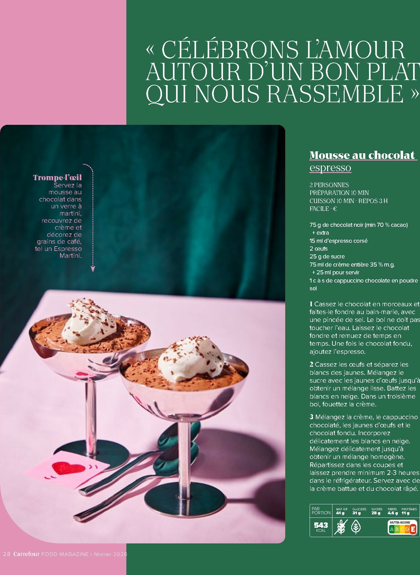 carrefour - De Carrefour - Food Magazine folder geldig vanaf 22/01 t/m 19/03 - page: 28