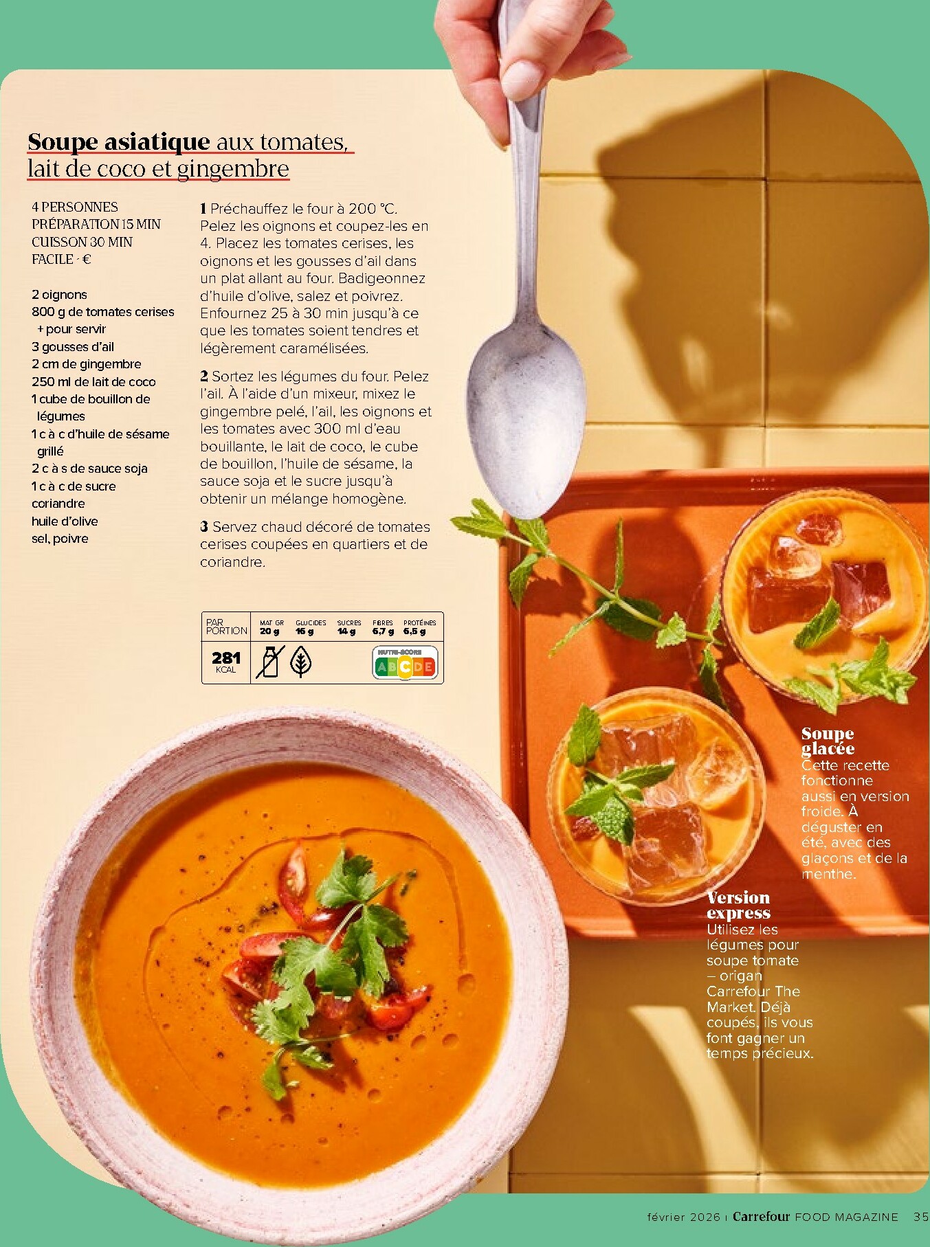 carrefour - De Carrefour - Food Magazine folder geldig vanaf 22/01 t/m 19/03 - page: 35
