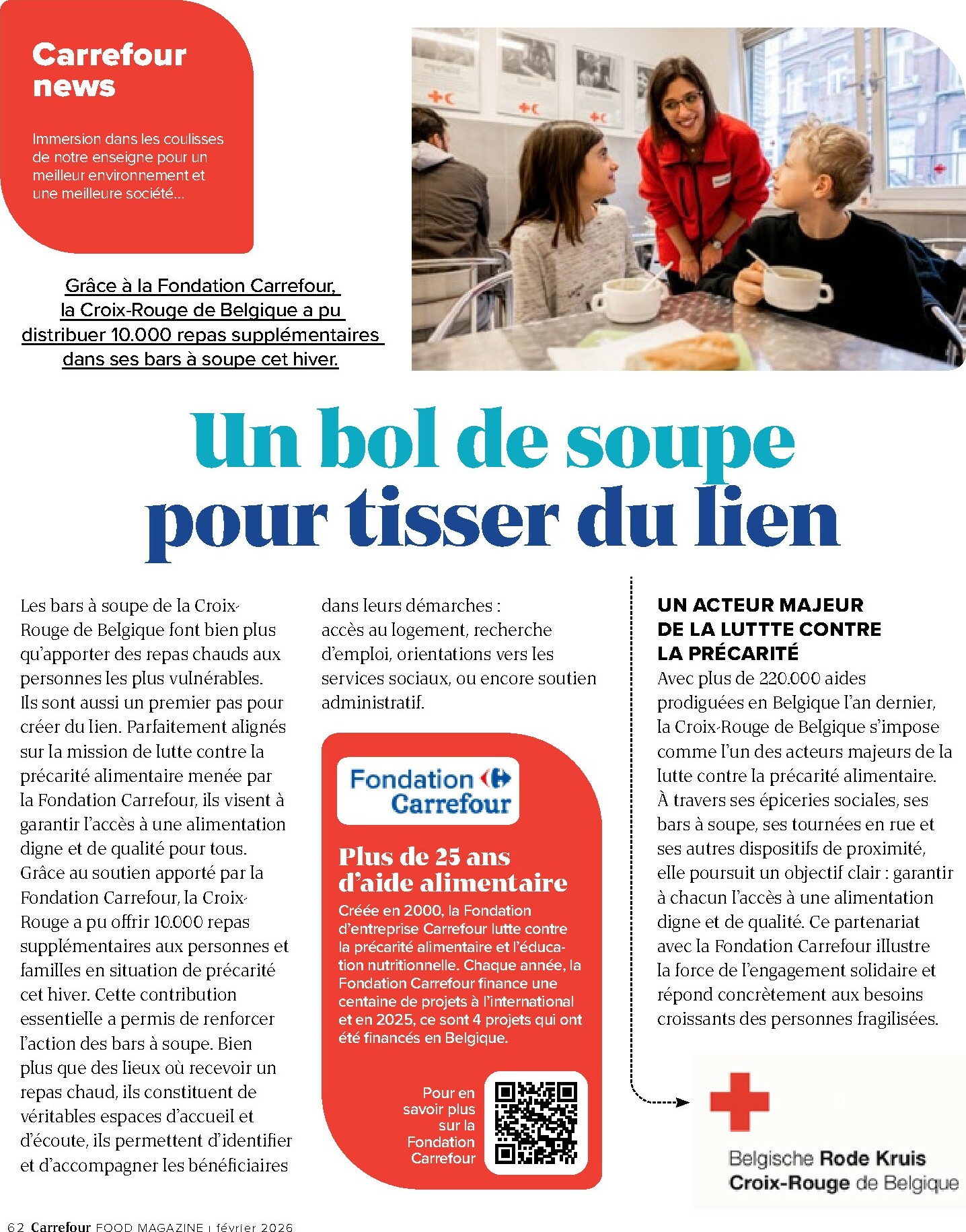 carrefour - De Carrefour - Food Magazine folder geldig vanaf 22/01 t/m 19/03 - page: 62