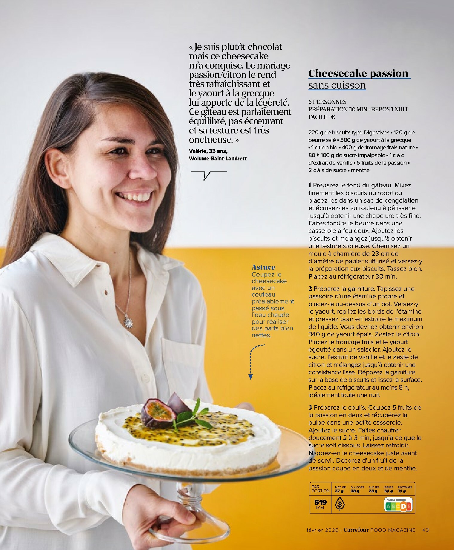 carrefour - De Carrefour - Food Magazine folder geldig vanaf 22/01 t/m 19/03 - page: 43