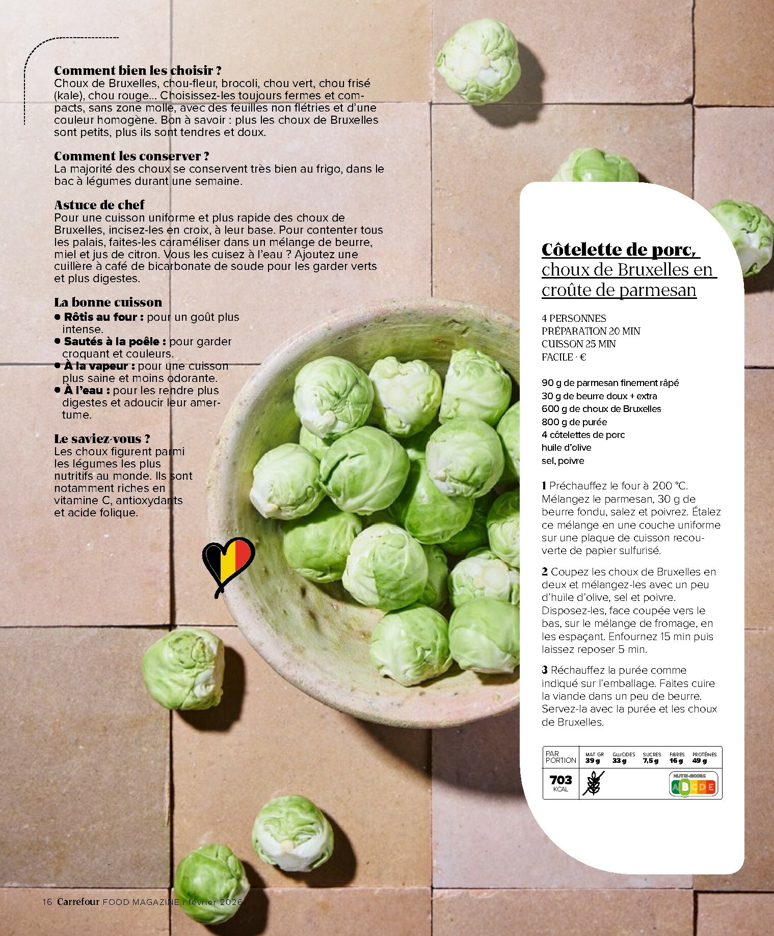 carrefour - De Carrefour - Food Magazine folder geldig vanaf 22/01 t/m 19/03 - page: 16