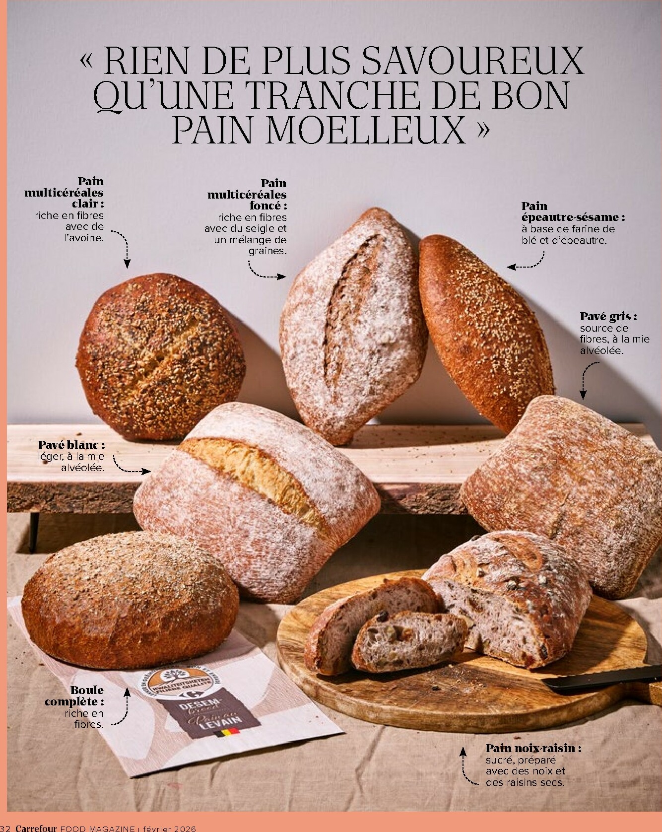carrefour - De Carrefour - Food Magazine folder geldig vanaf 22/01 t/m 19/03 - page: 32