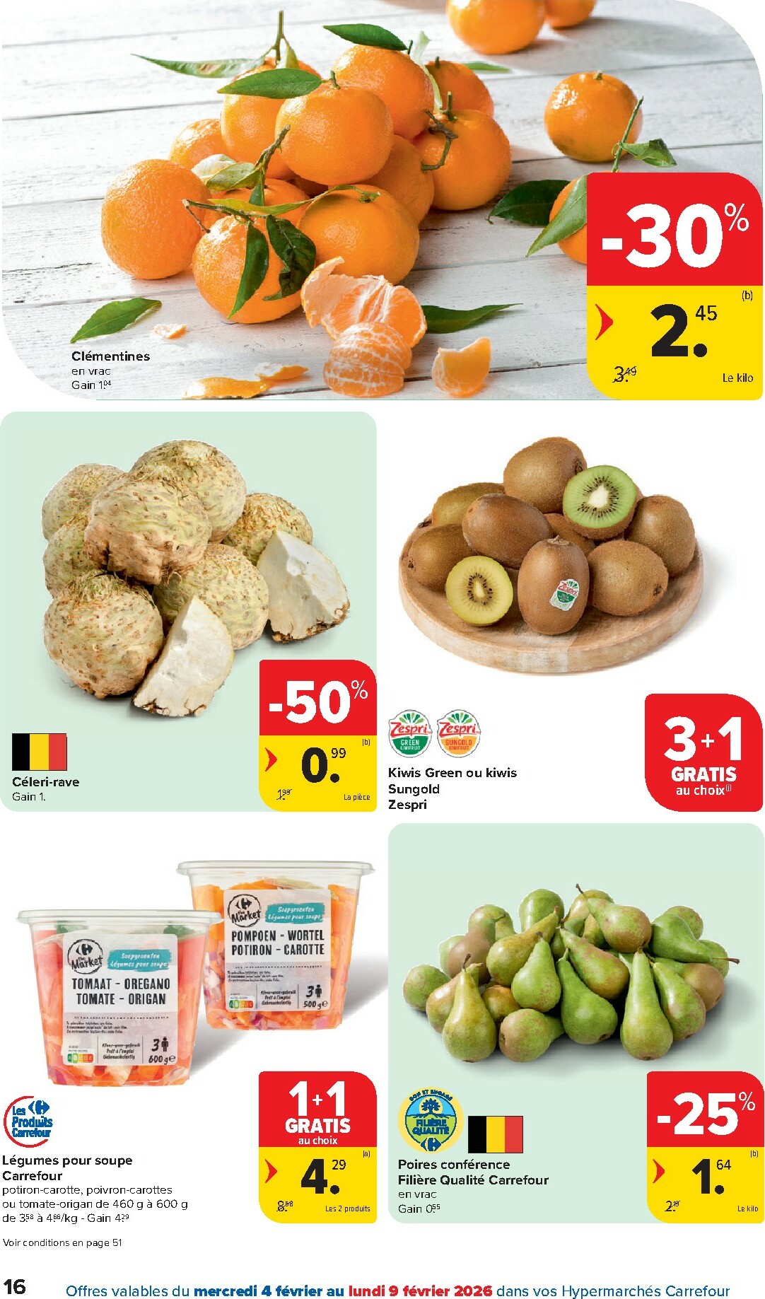 carrefour - De Carrefour Hypermarchés folder geldig vanaf 04/02/2026 t/m 16/02/2026 - page: 16