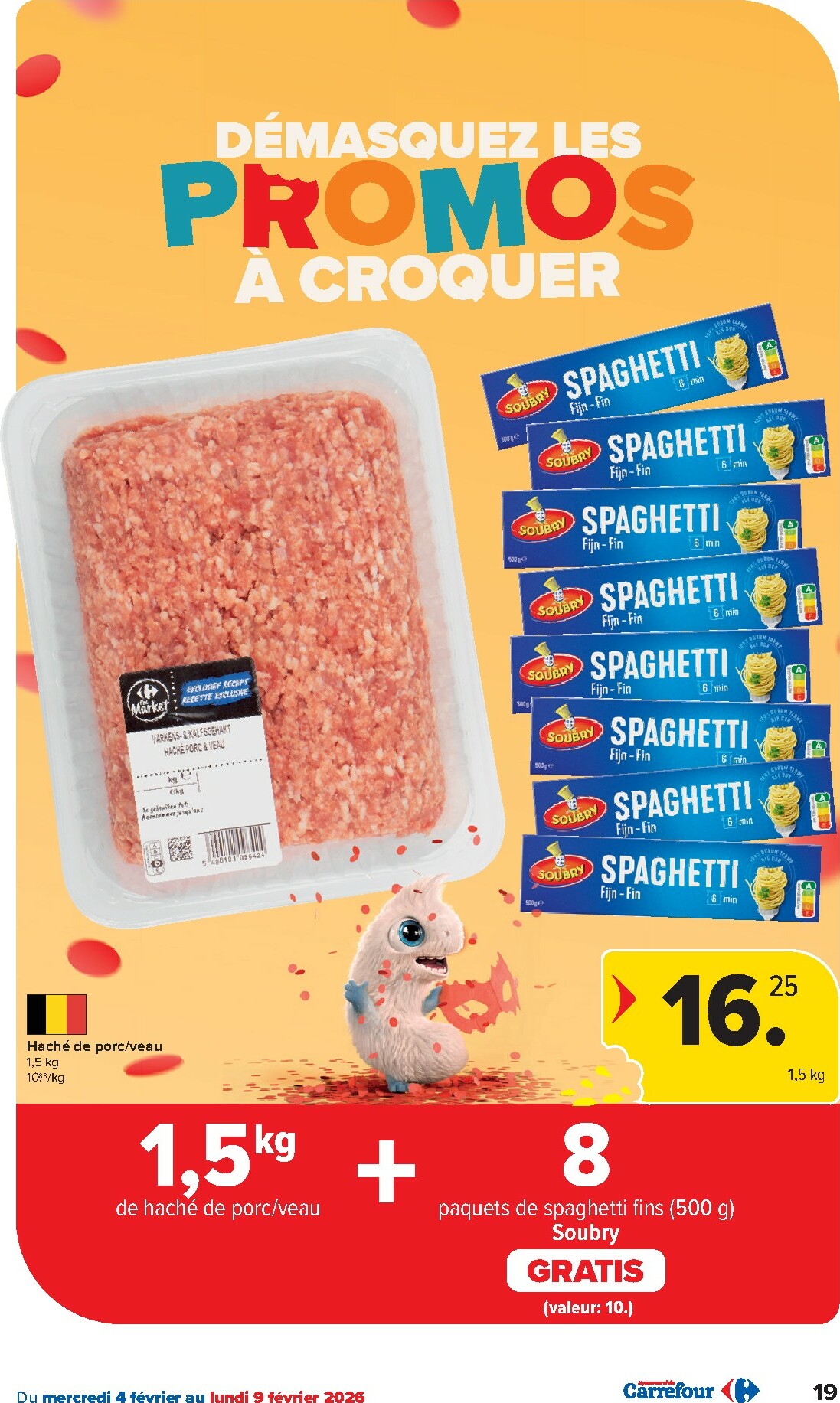 carrefour - De Carrefour Hypermarchés folder geldig vanaf 04/02/2026 t/m 16/02/2026 - page: 19